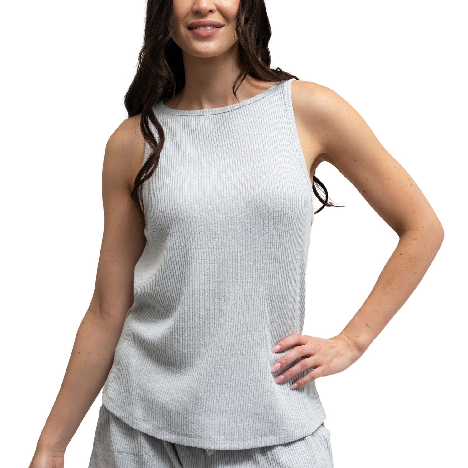 Cuddleblend Tank, Color: Gray, Size: Medium