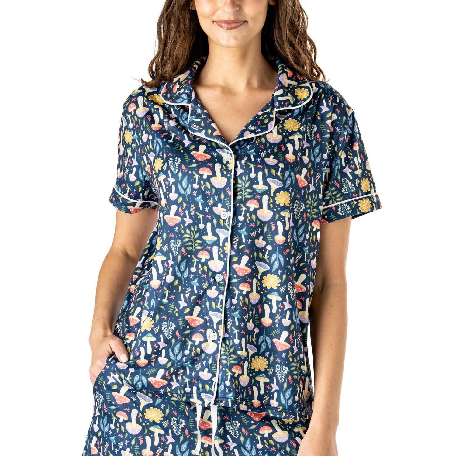Down To Earth Pajama Top, Size: Small/Medium