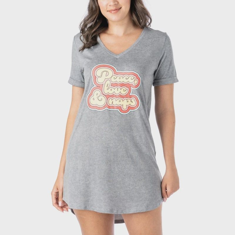 Peace, Love &amp; Naps Sleep Shirt