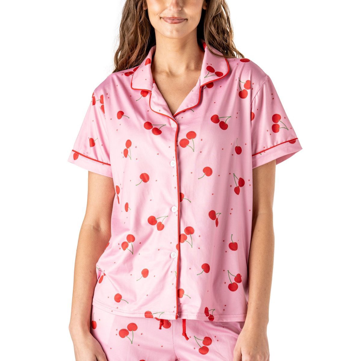 Cherry On Top Pajama Top, Size: Small/Medium