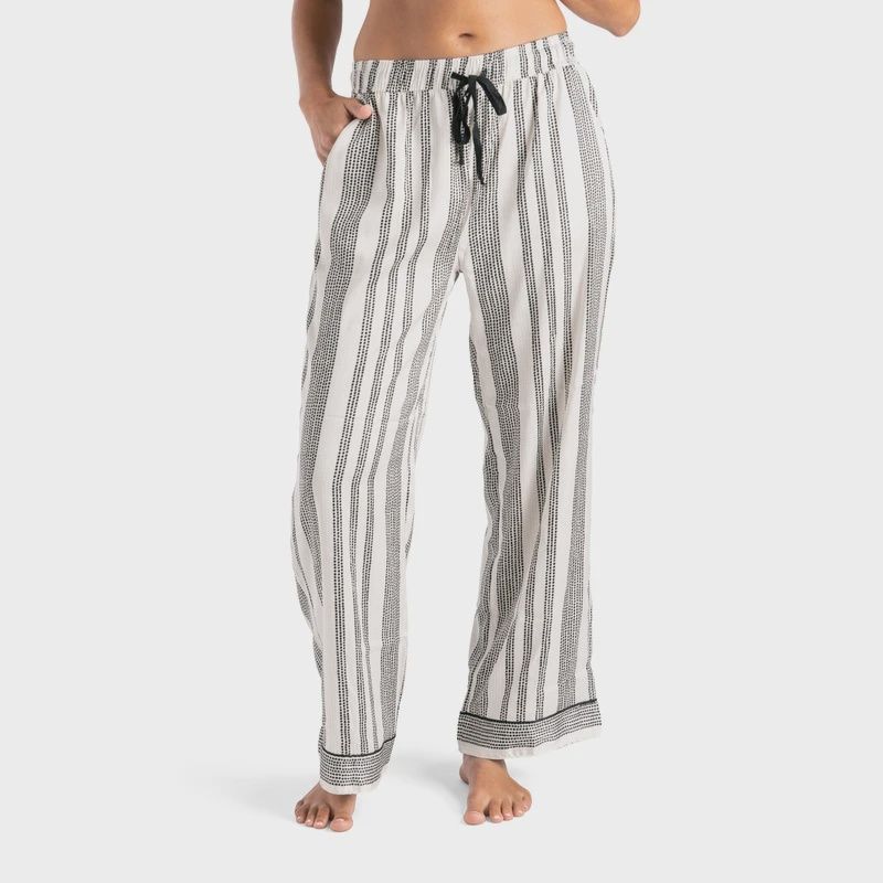 Overnight Oasis Beauty Sleep Satin Pajama Pants