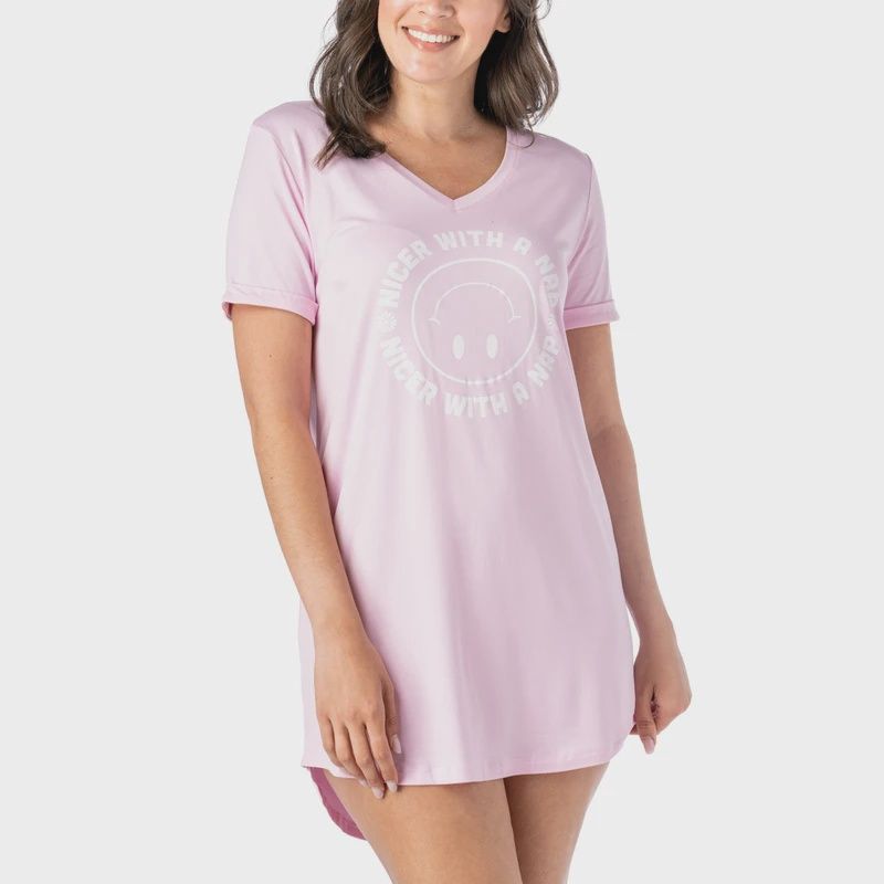 Nicer With A Nap Sleep Shirt
