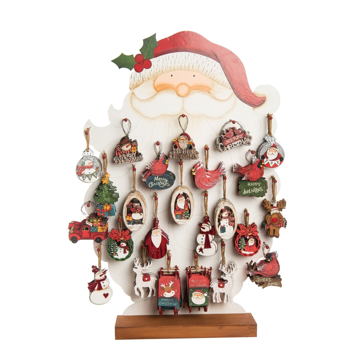 Plywood Ornament 24 Styles - Sold Individually