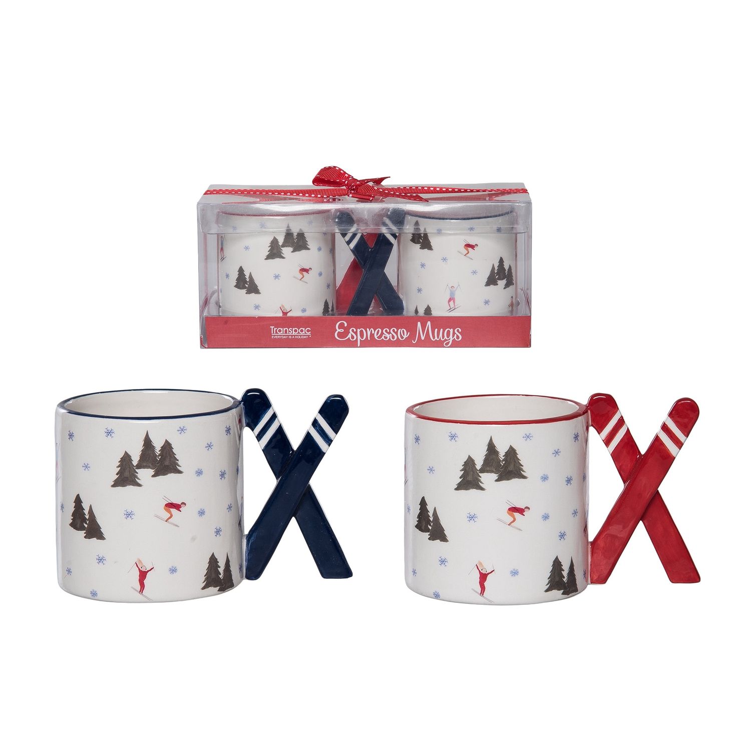 Mountain Espresso Mugs Set Of 2