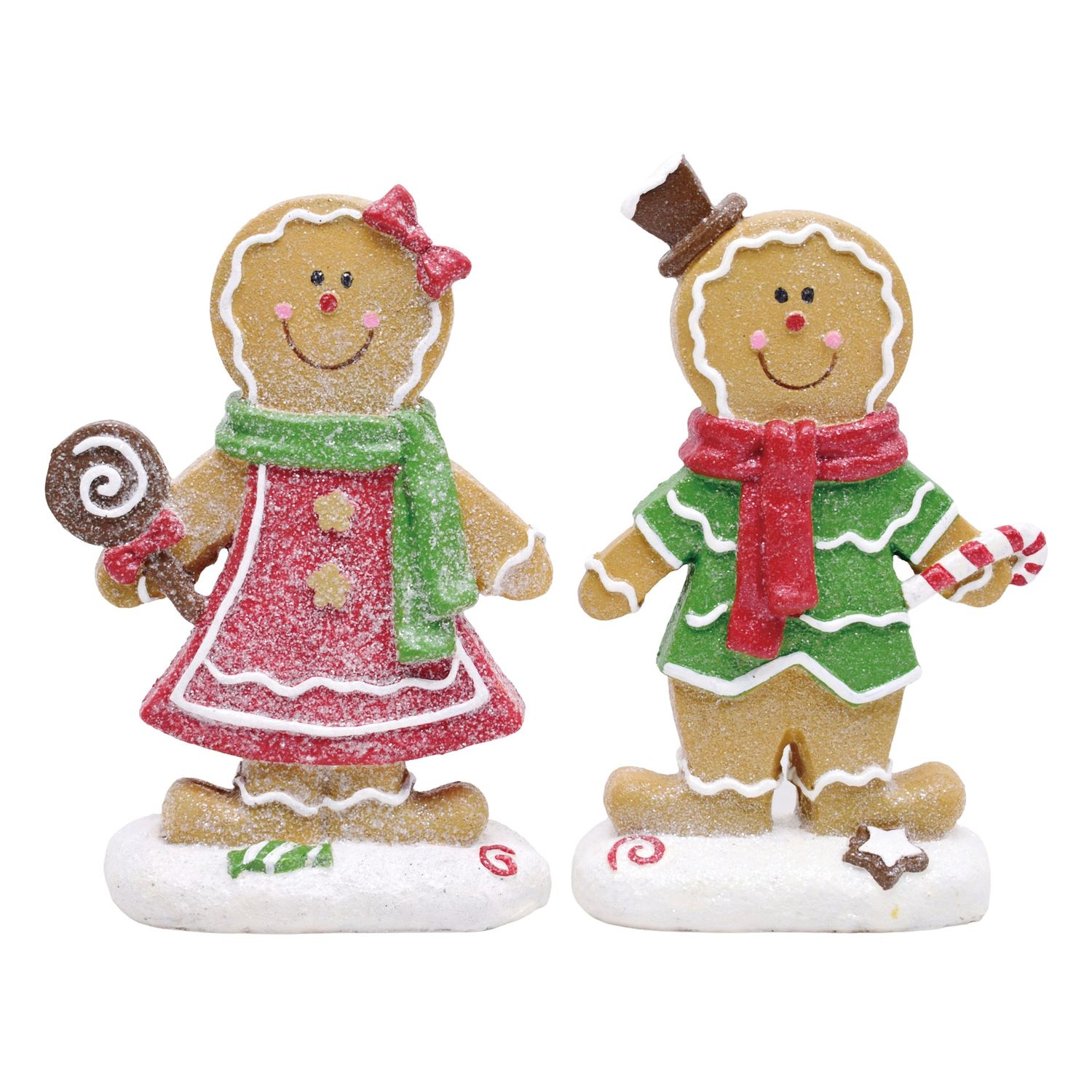 Sweet Gingerbread Figurine 2 Styles - Sold Individually