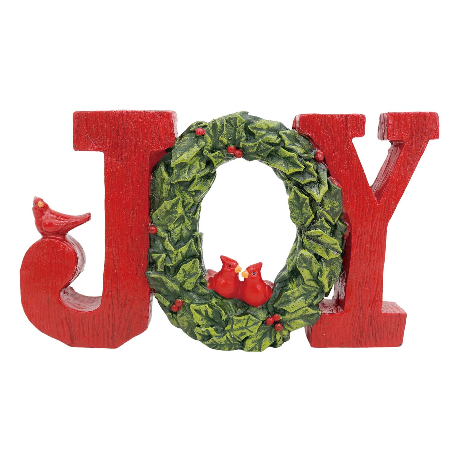 Resin Joy W/ Cardinals 7"