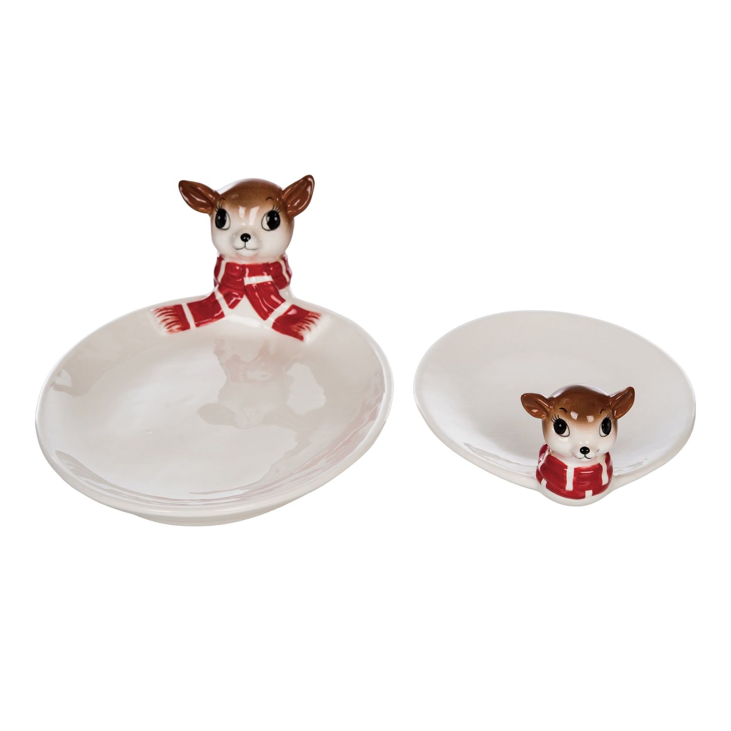 Retro Deer Plate - 2 Styles - Sold Individually