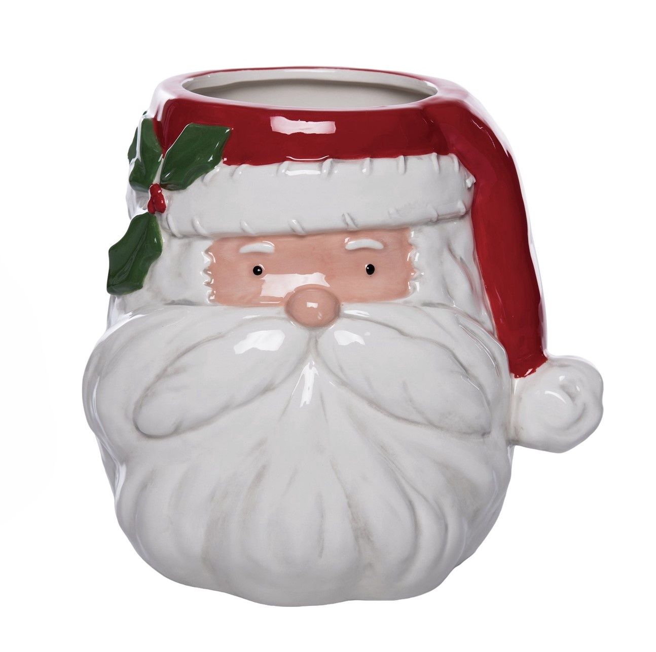 Santa Head Container - 2 Sizes - Sold Individually