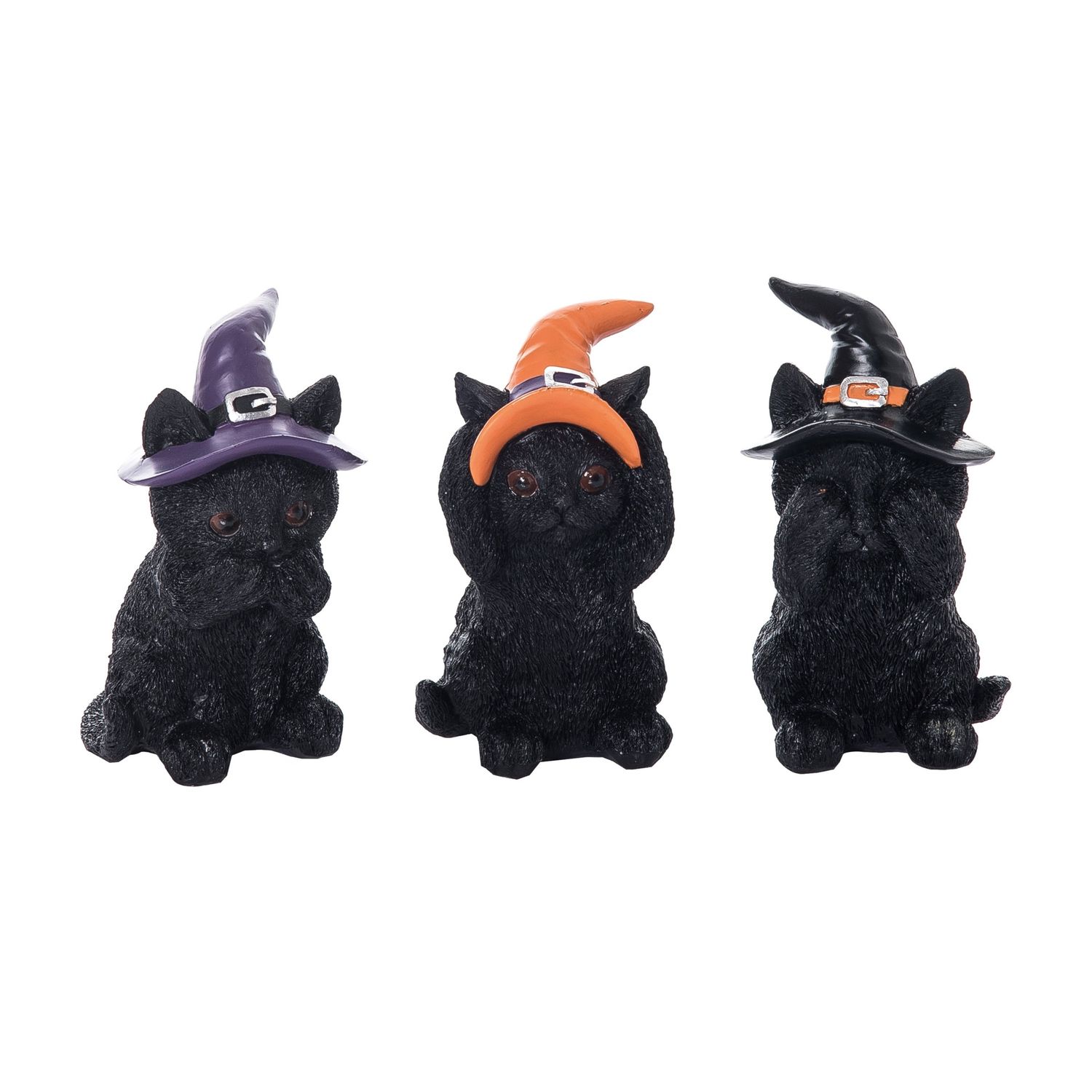 See Hear Speak No Evil Kitty - 3 Styles - Sold Individually