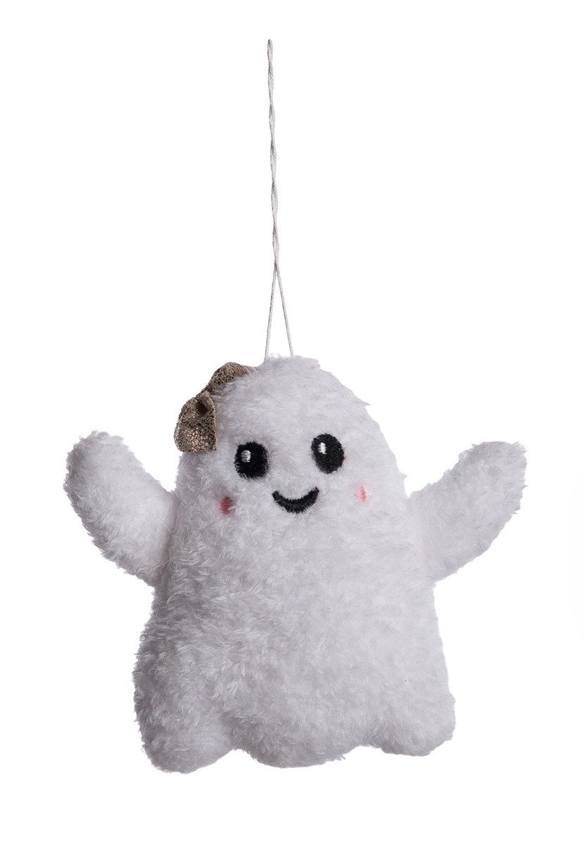 Plush Sweet Ghost Ornament 5"