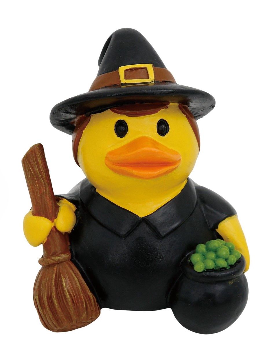 Resin Witch Duck 4"