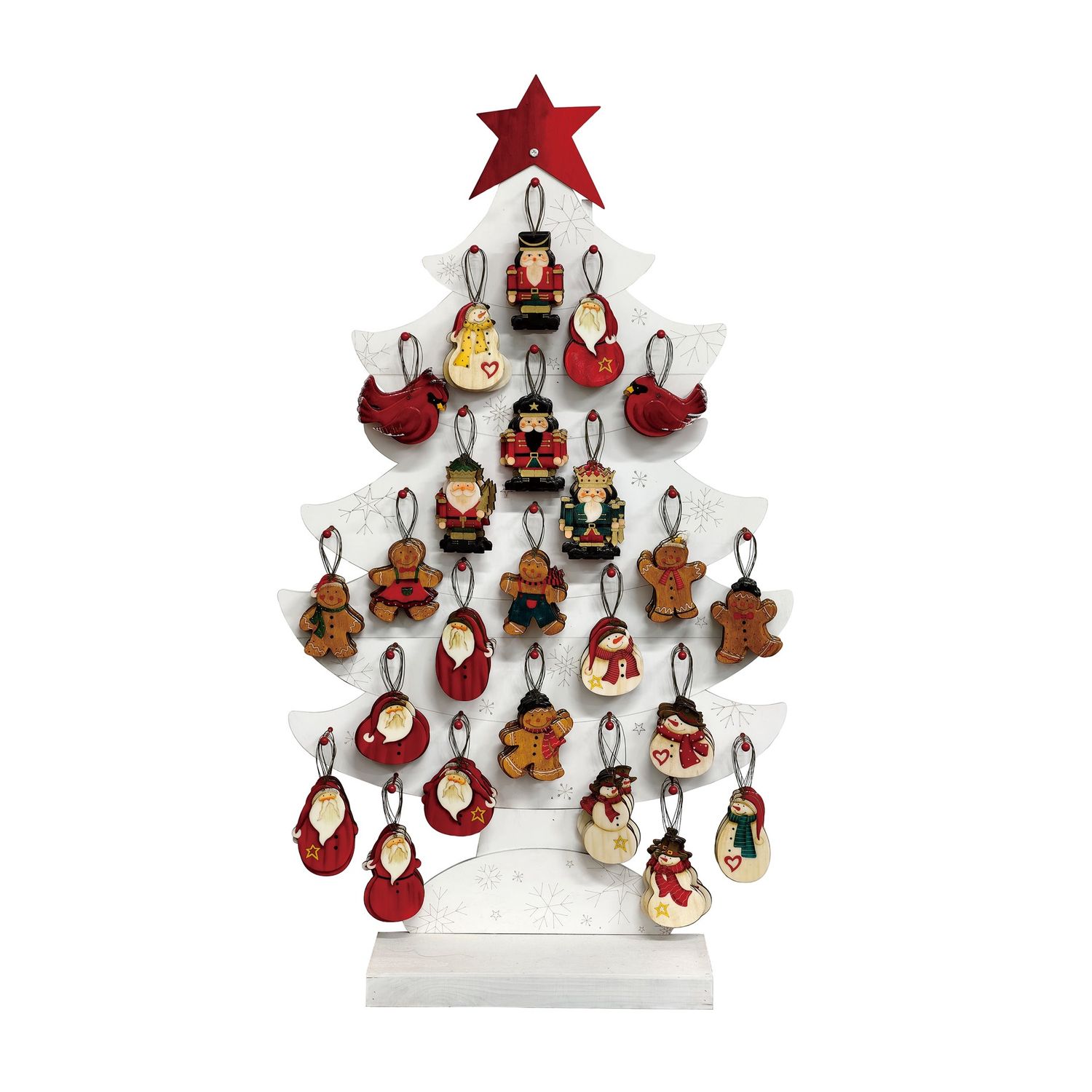 Plywood Epoxy Ornament 24 Styles - Sold Individually