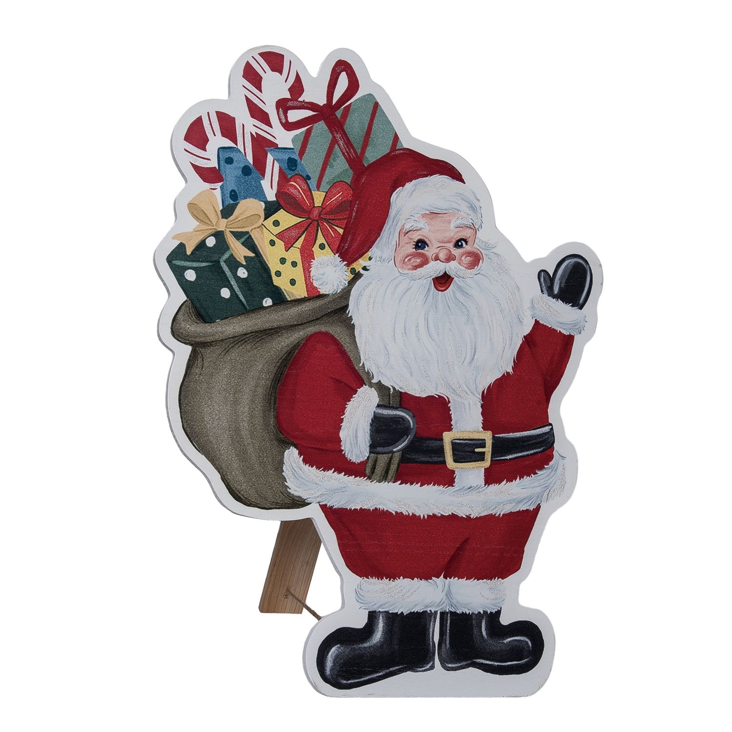 Retro Santa Easel