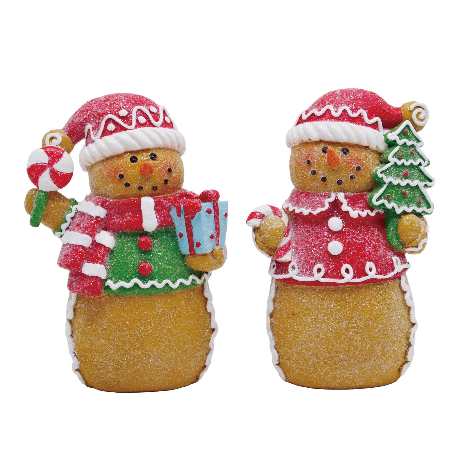 Holiday Gingerbread Figurine 2 Styles - Sold Individually