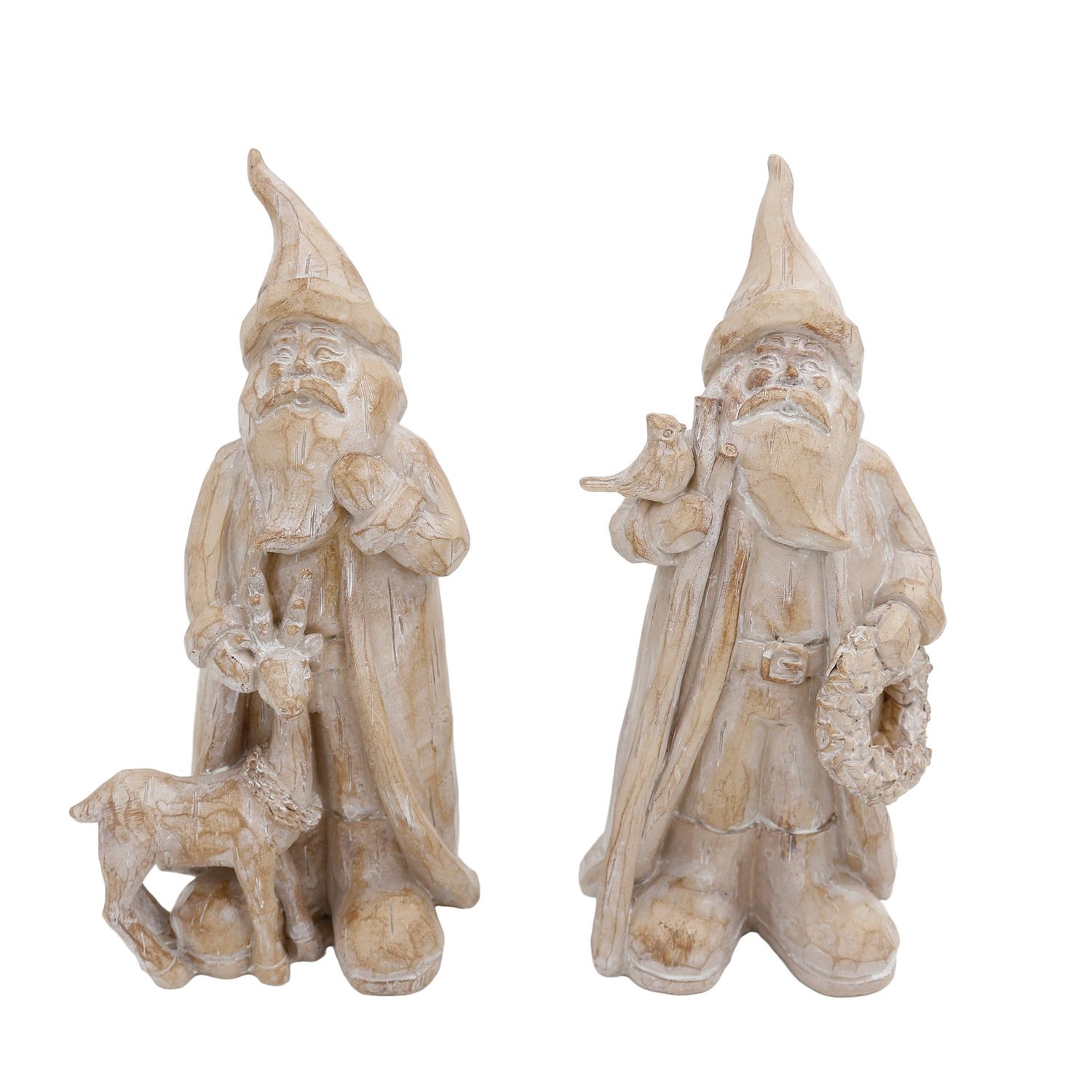 Distressed Forest Santa - 2 Styles - Sold Individually