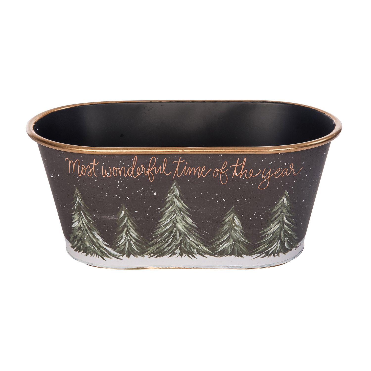 Metal Celebration Container