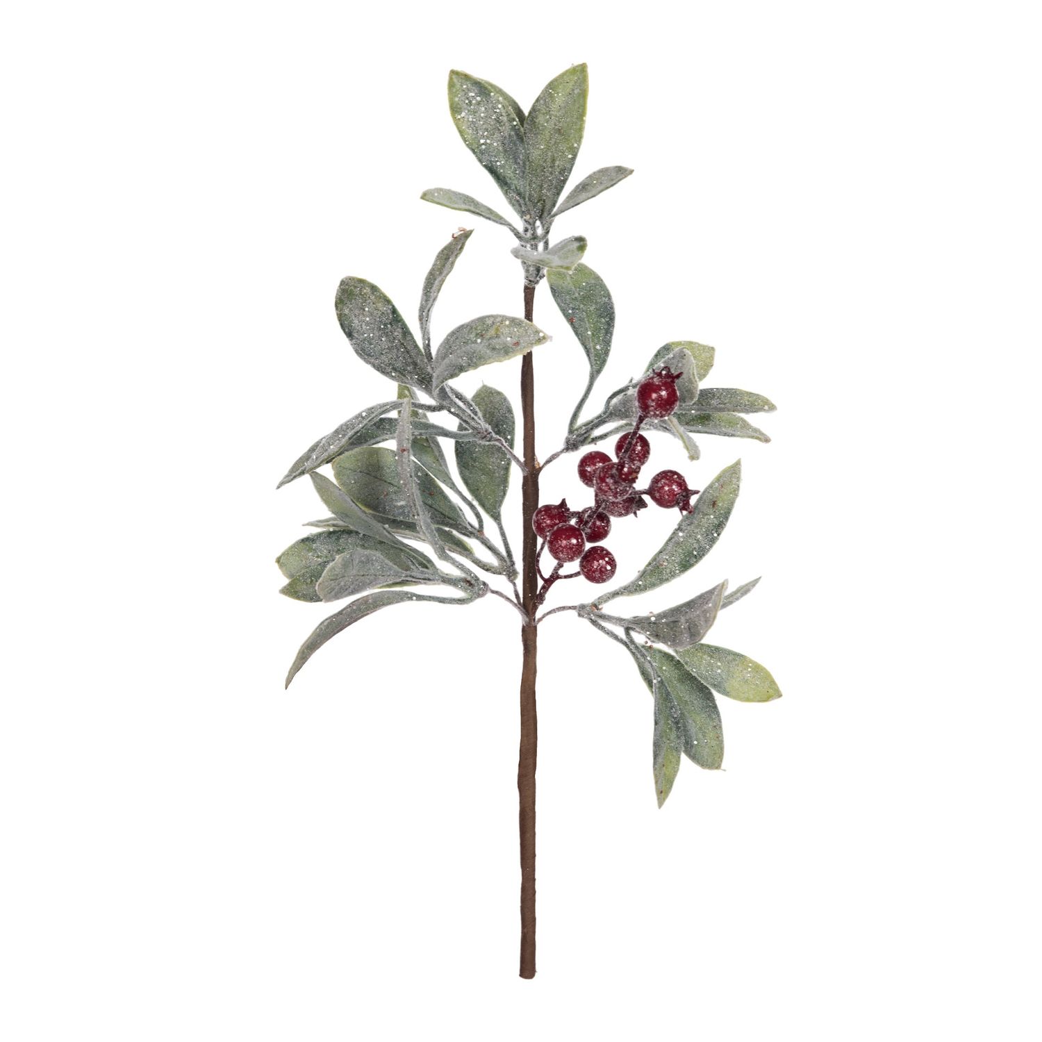 Icy Leaf Red Berry Pick
