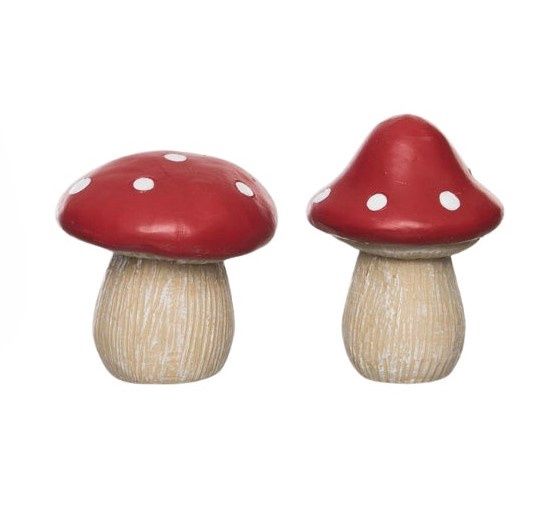 Mini Mushroom - 2 Styles - Sold Individually
