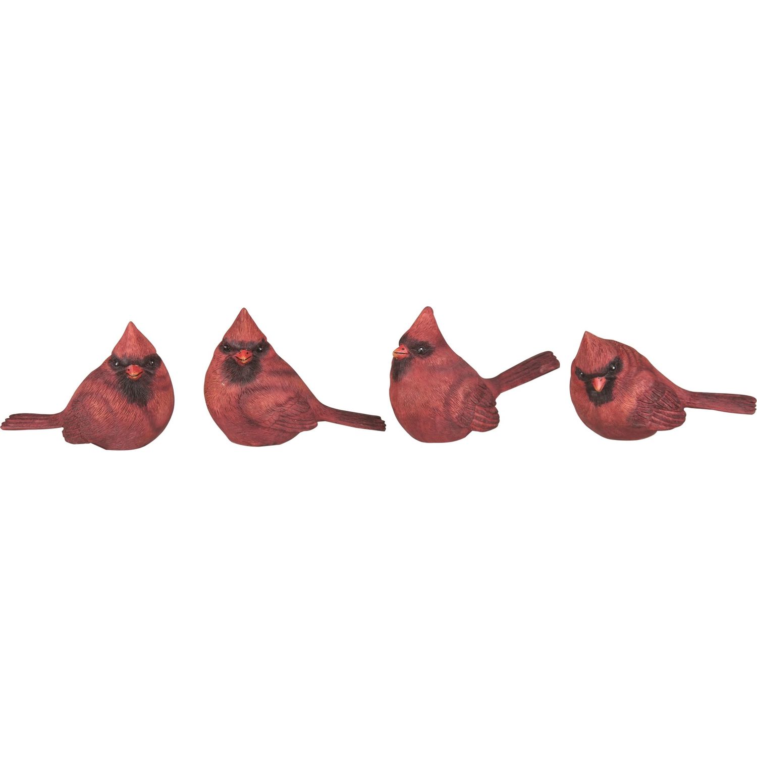 Small Resin Cardinal - 4 Styles - Sold Individually