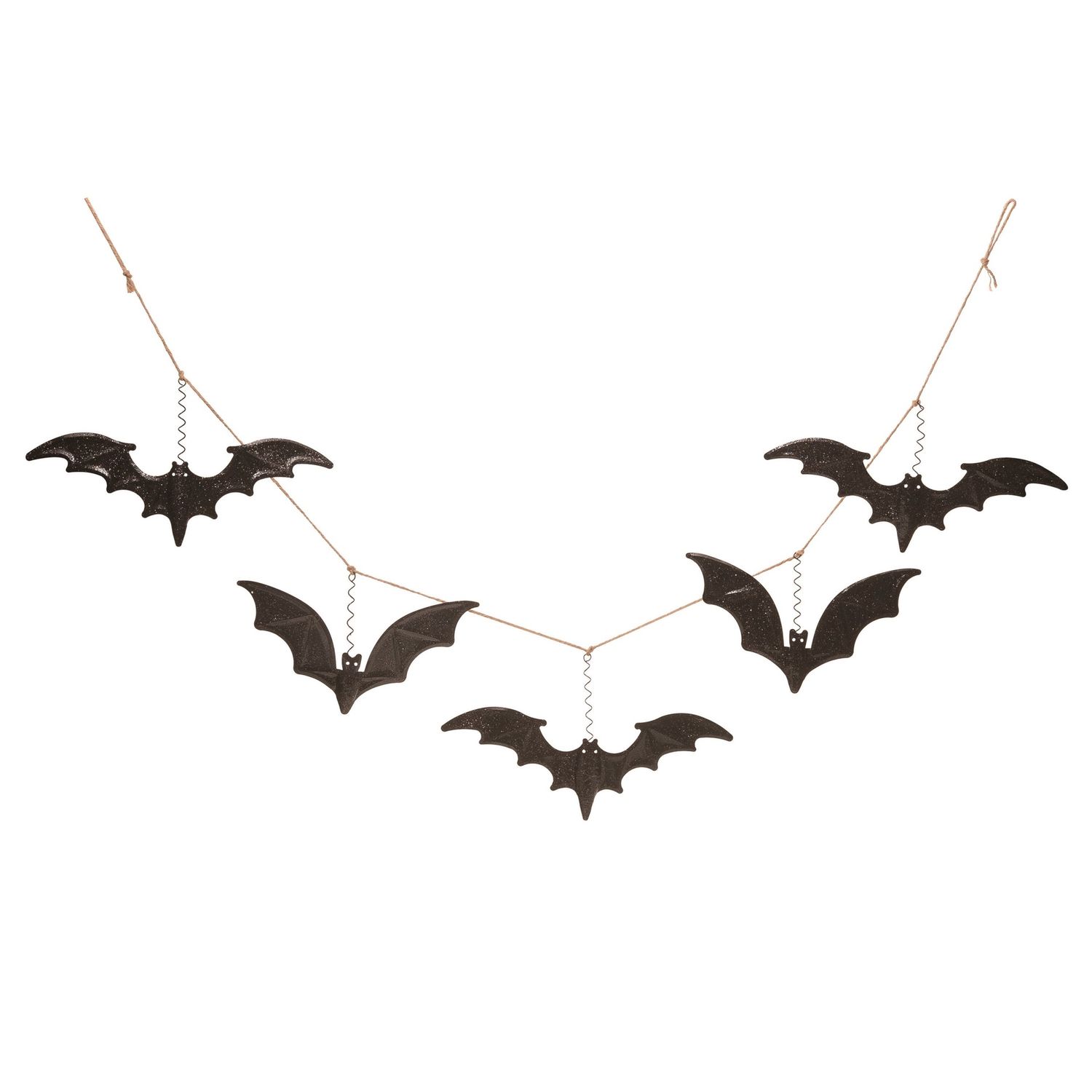 Bat Banner / Garland Decor - Metal