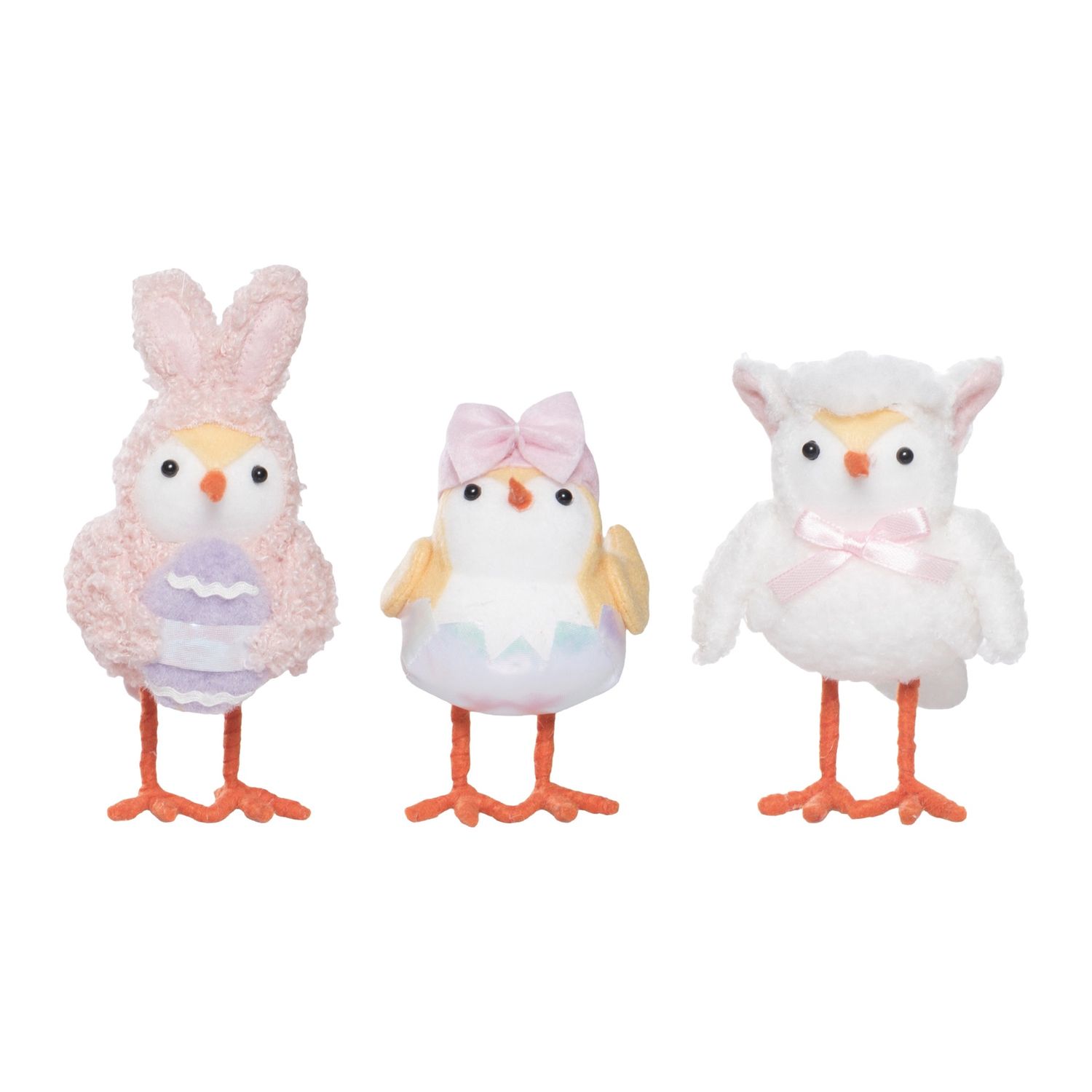 Plush Fancy Friends Hoppy Easter Bird - 3 Styles - Sold Individually