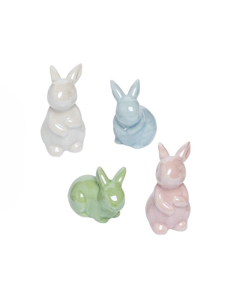 Mini Bunny Figurine - 4 Styles - Sold Individually
