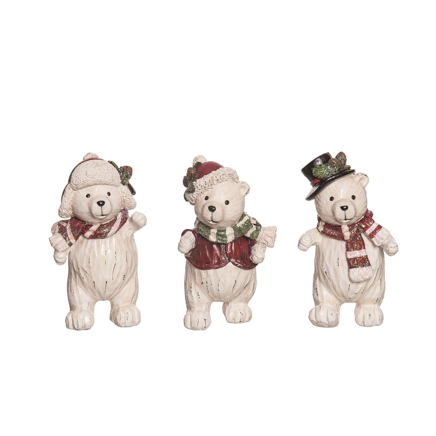 Polar Bear Figurine - 3 Styles - Sold Individually