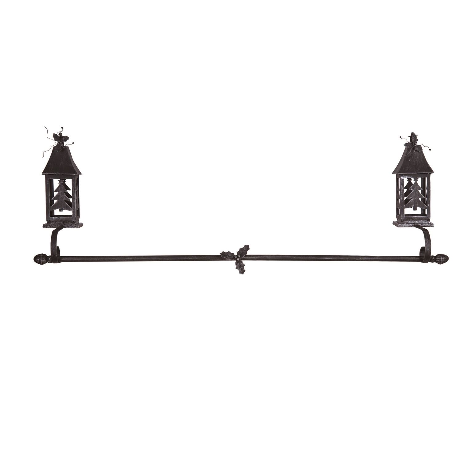 Metal Stocking Holder - Lantern