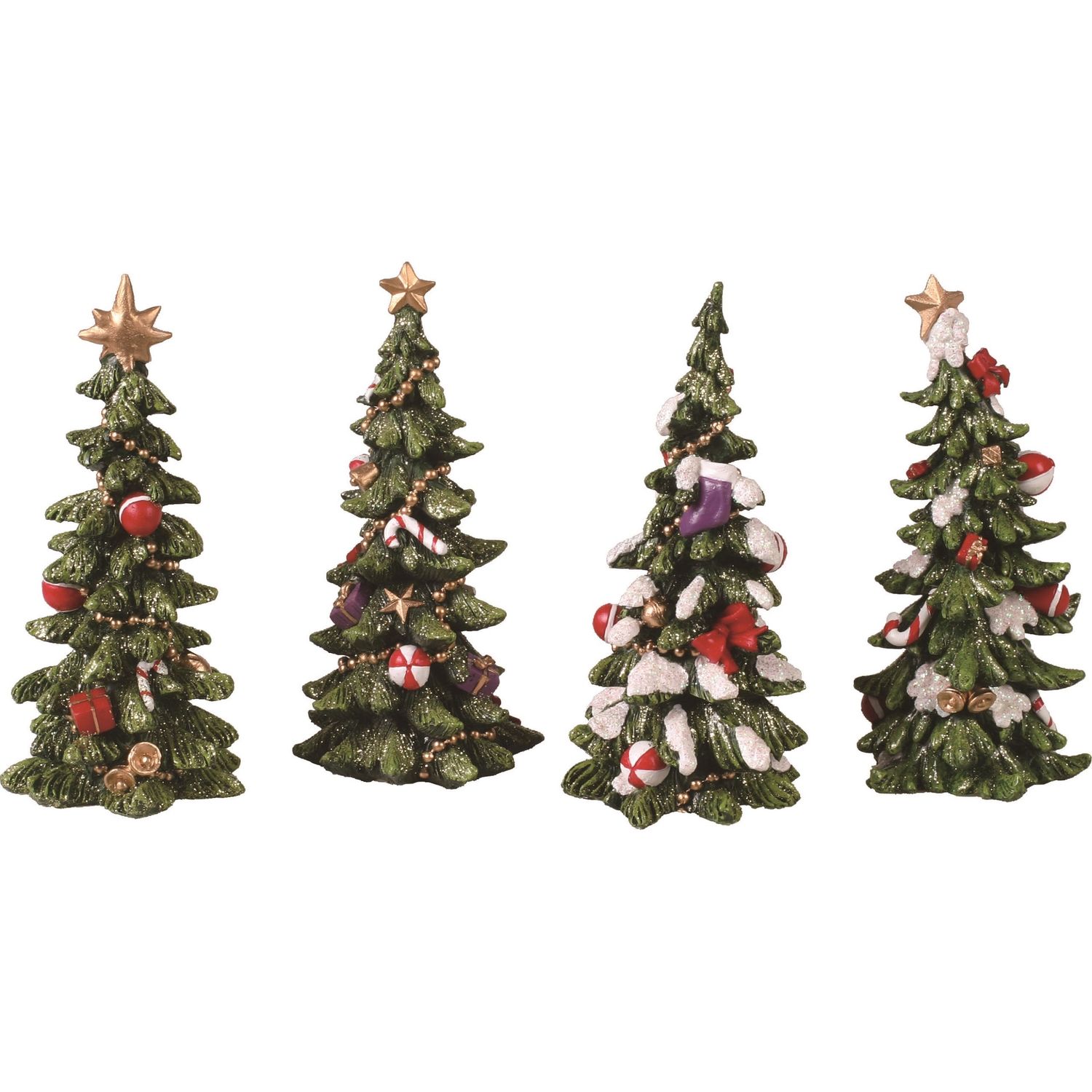 Glitter Christmas Tree - 4 Styles - Sold Individually