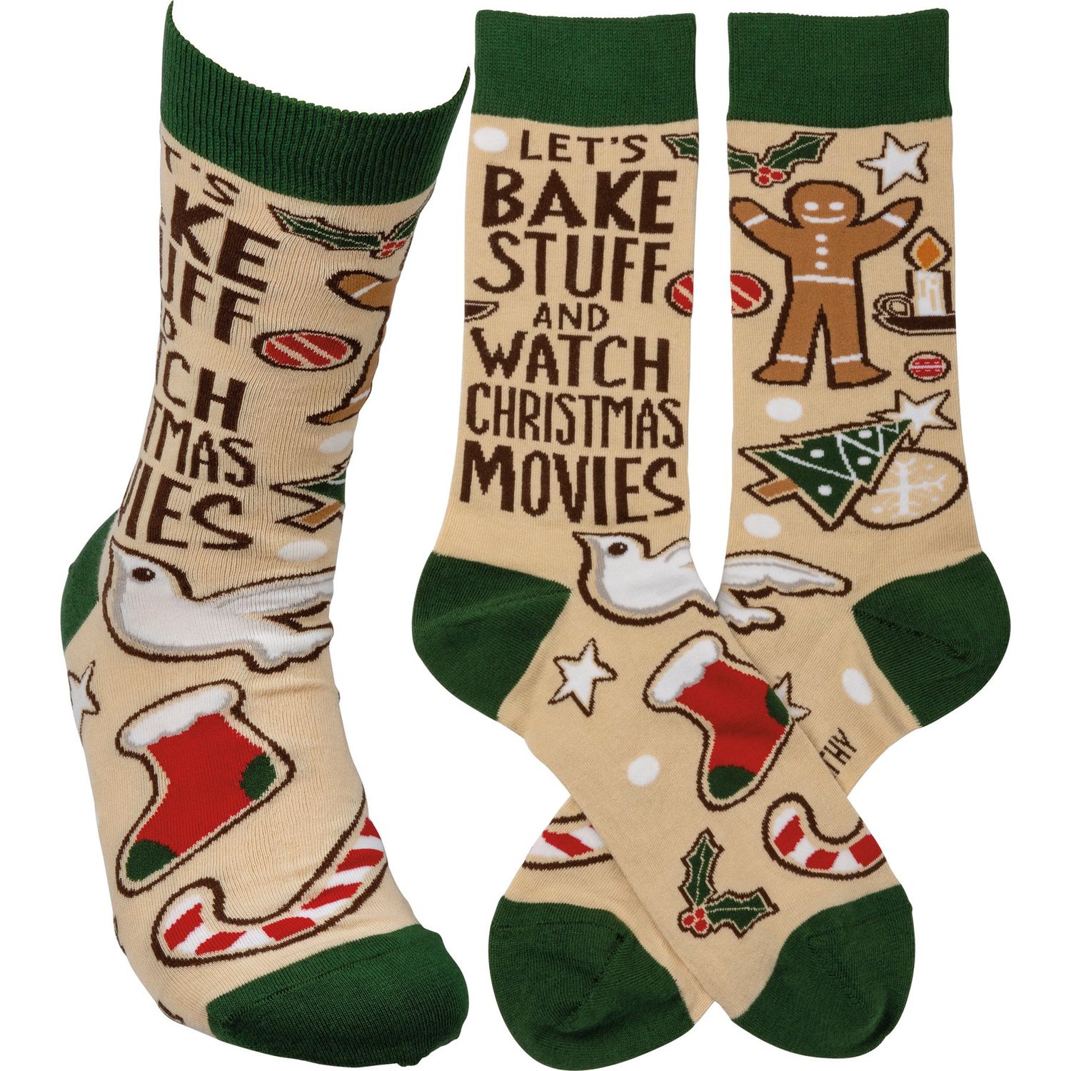 Christmas Socks - Let's Bake Stuff