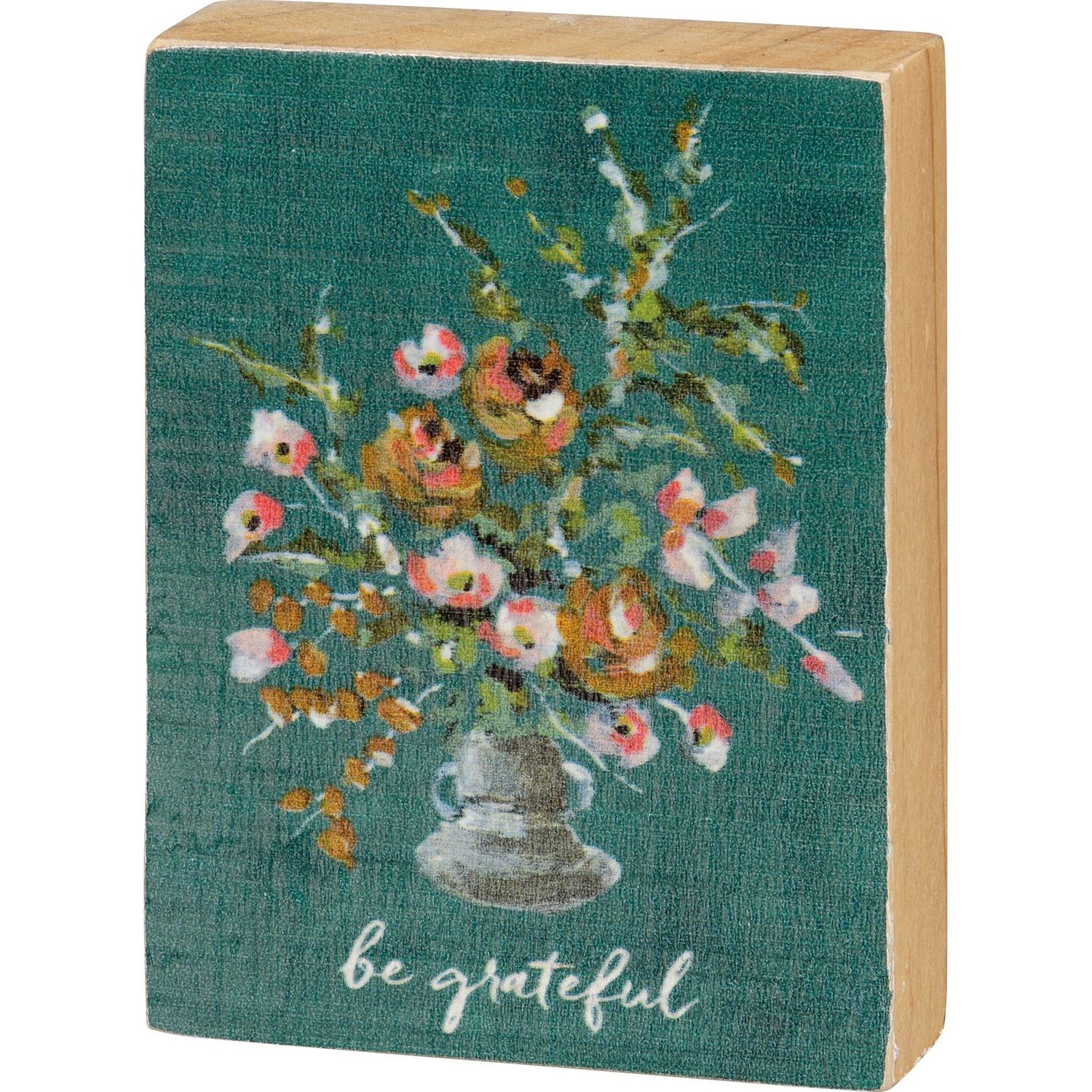 Block Sign - Be Grateful