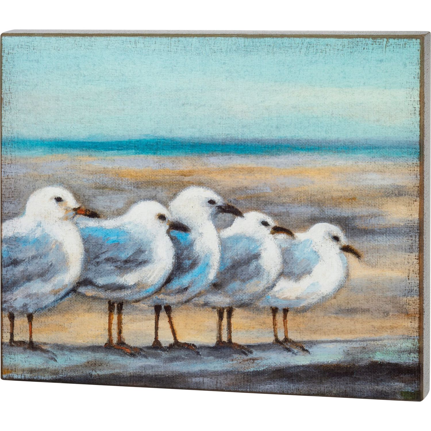 Box Sign - Seagulls