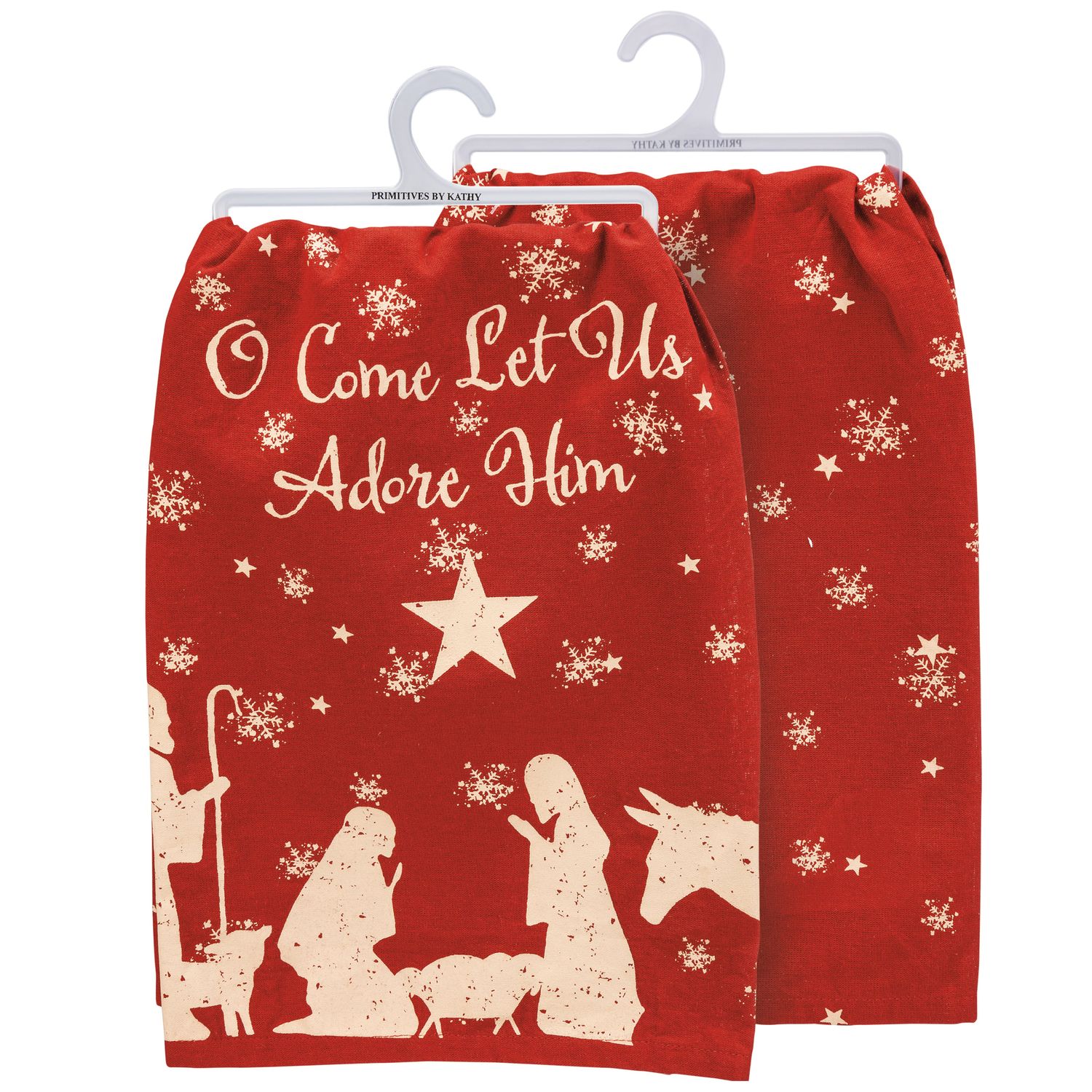Kitchen Towel - O' Come Let Us Adore Him