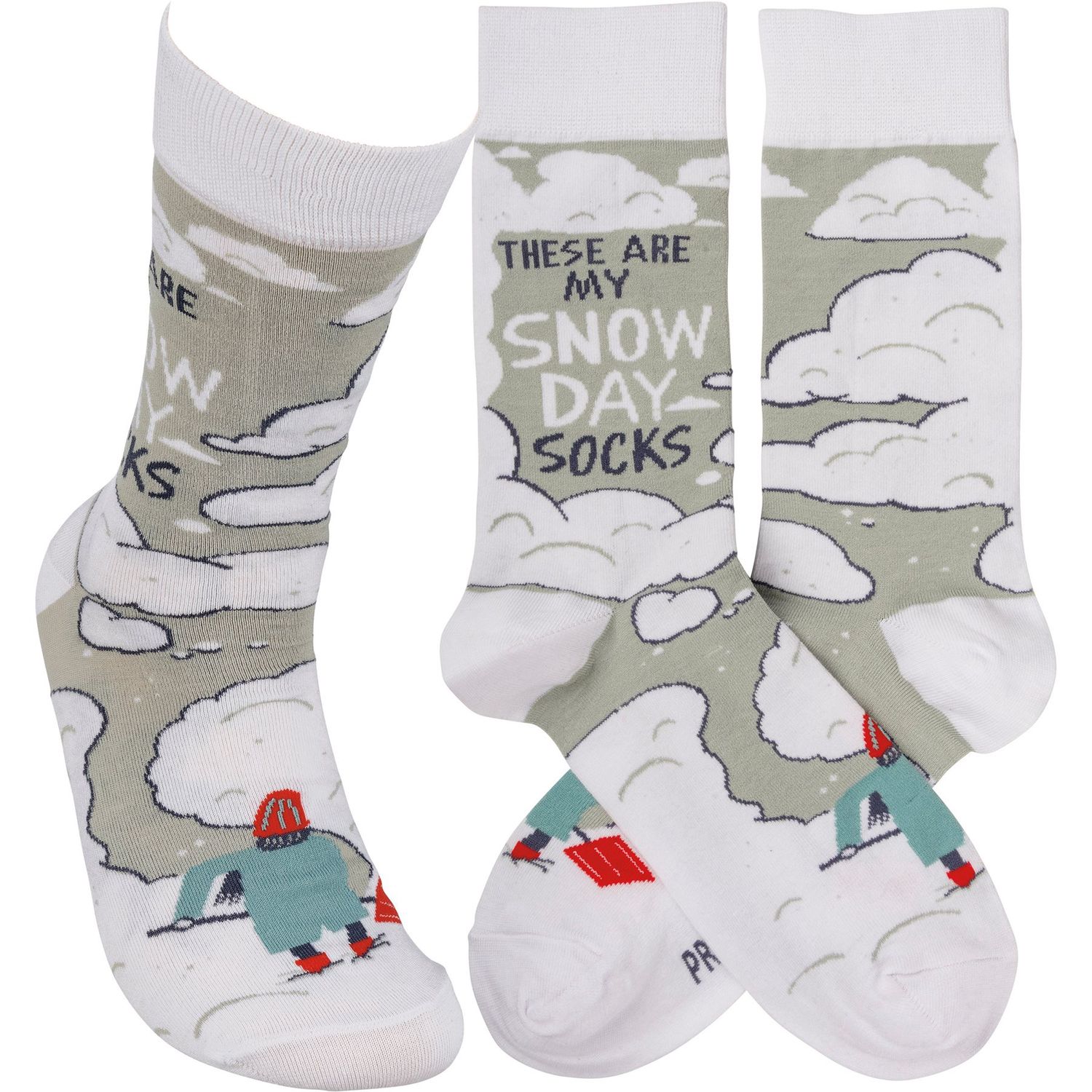 Christmas Socks - Snow Day