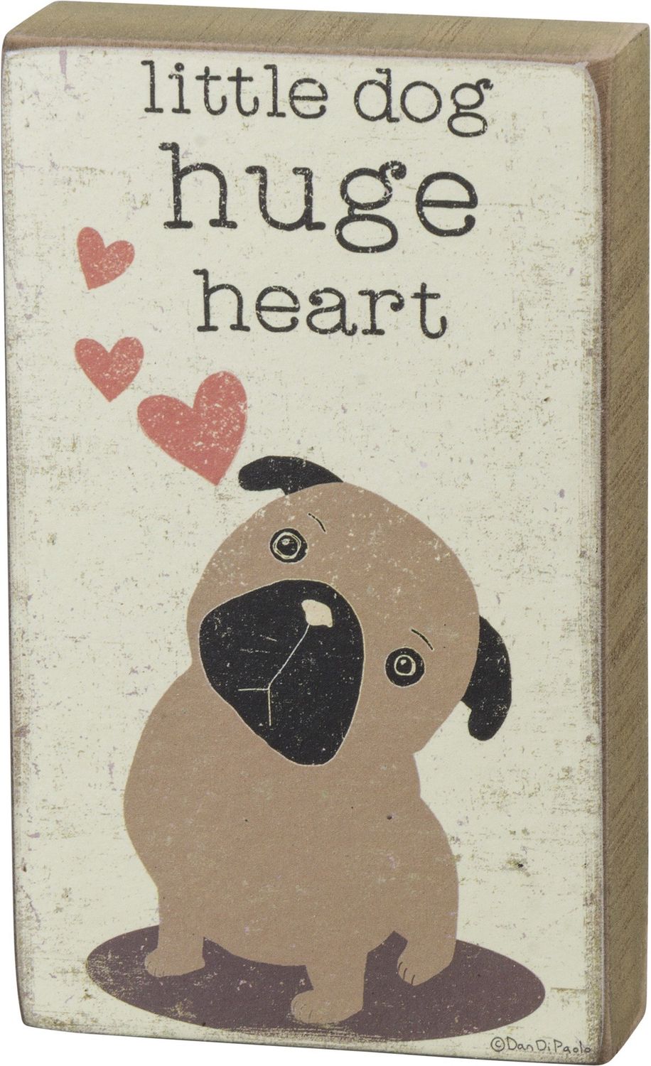 Block Sign - Little Dog