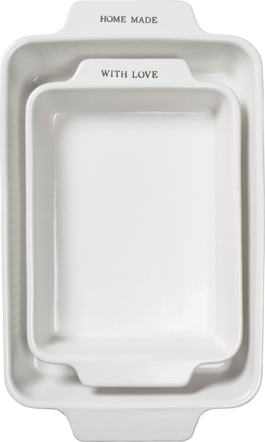 Baking Dish Set - Homemade - Set Of 2