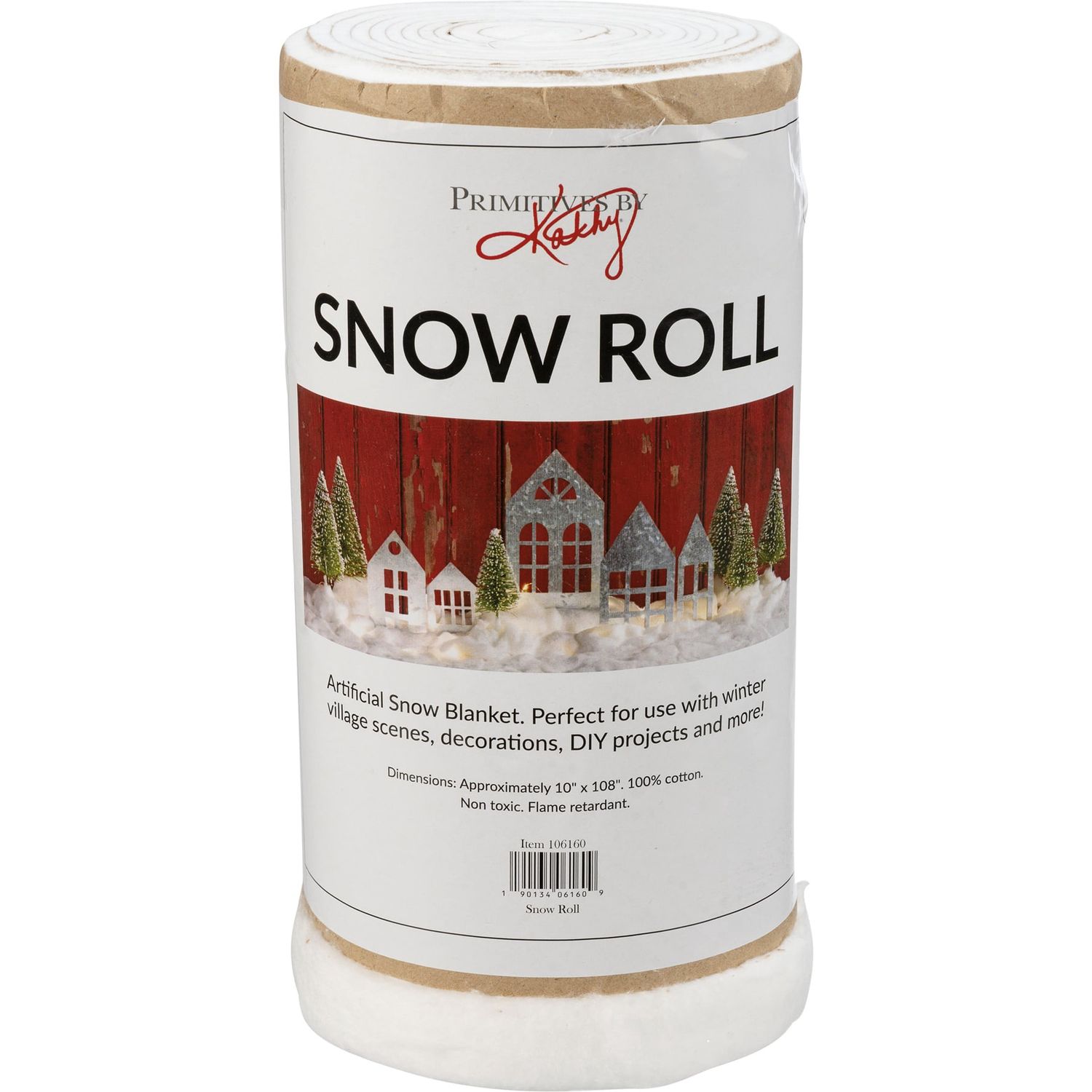 Cotton Snow Roll - 10" X 108"