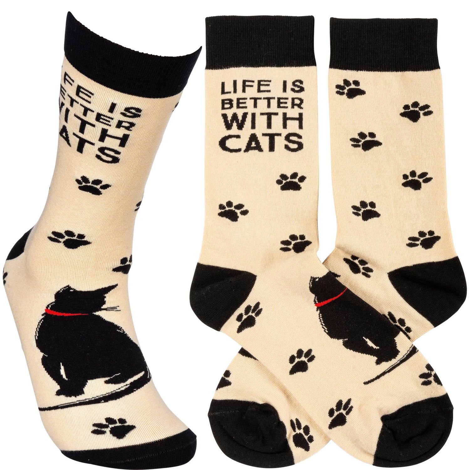 Socks - Life Is Better W/ Cats