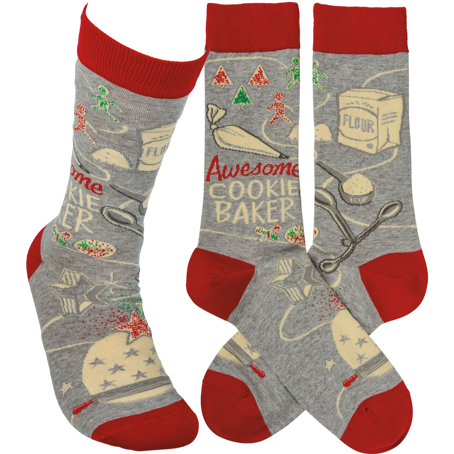 Christmas Socks - Awesome Cookie Baker