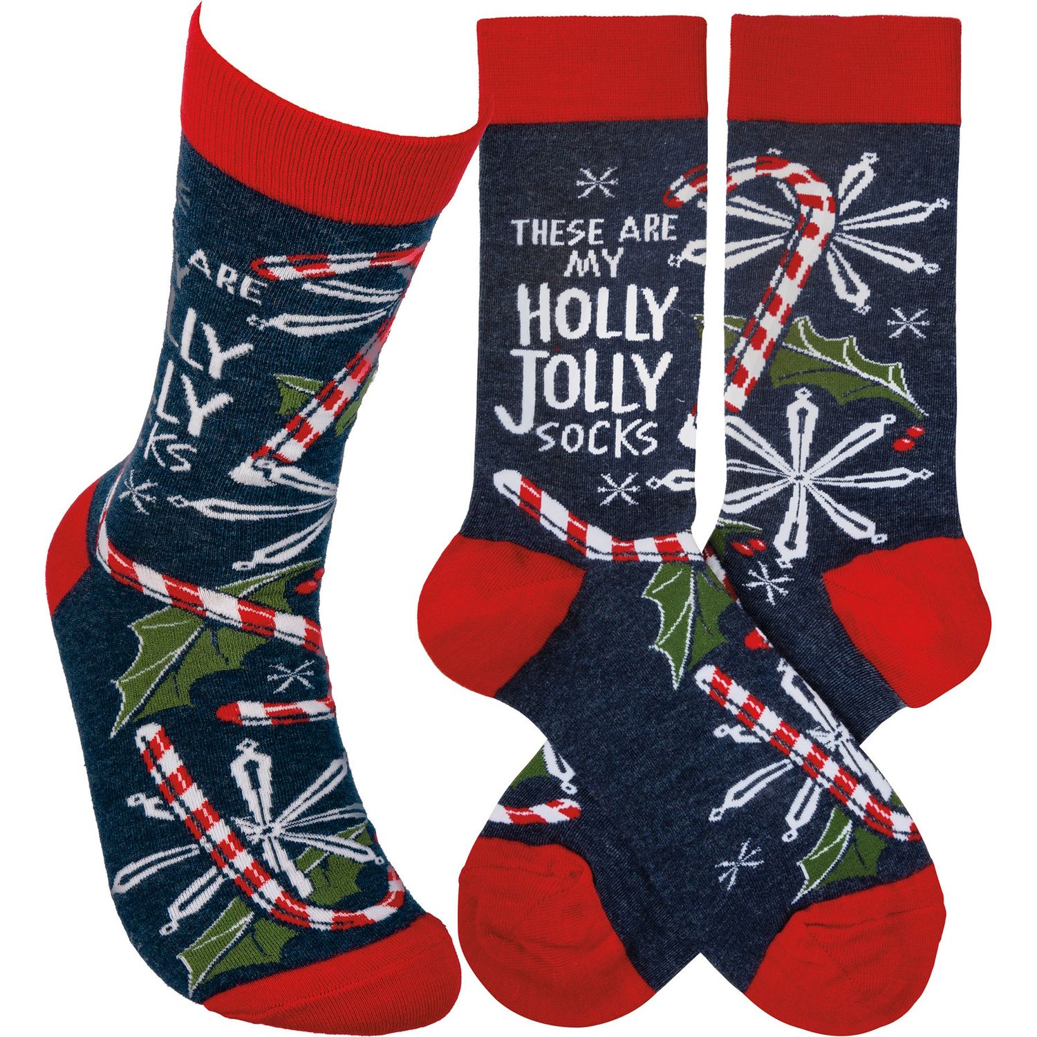 Christmas Socks - Holly Jolly