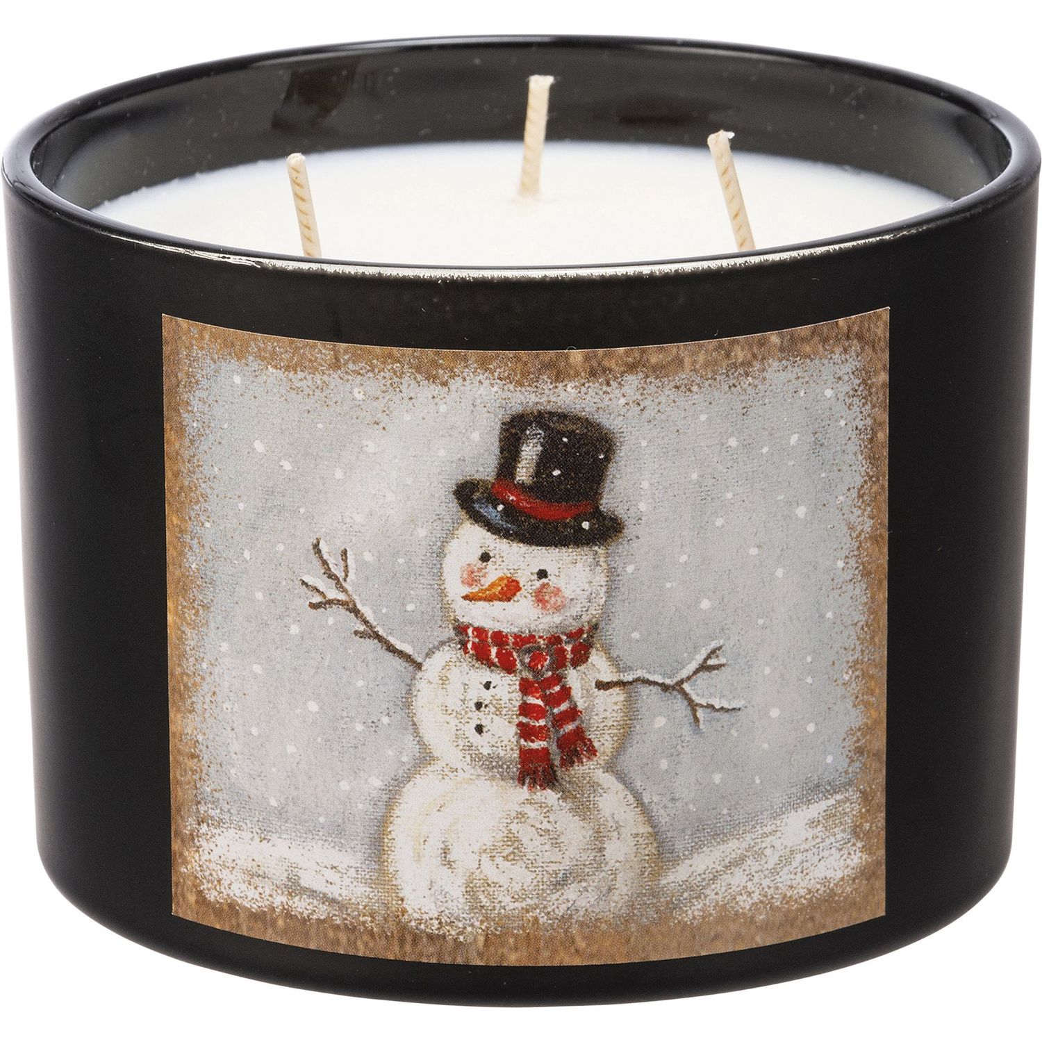 Snowman Candle - Sugarcookie Scented