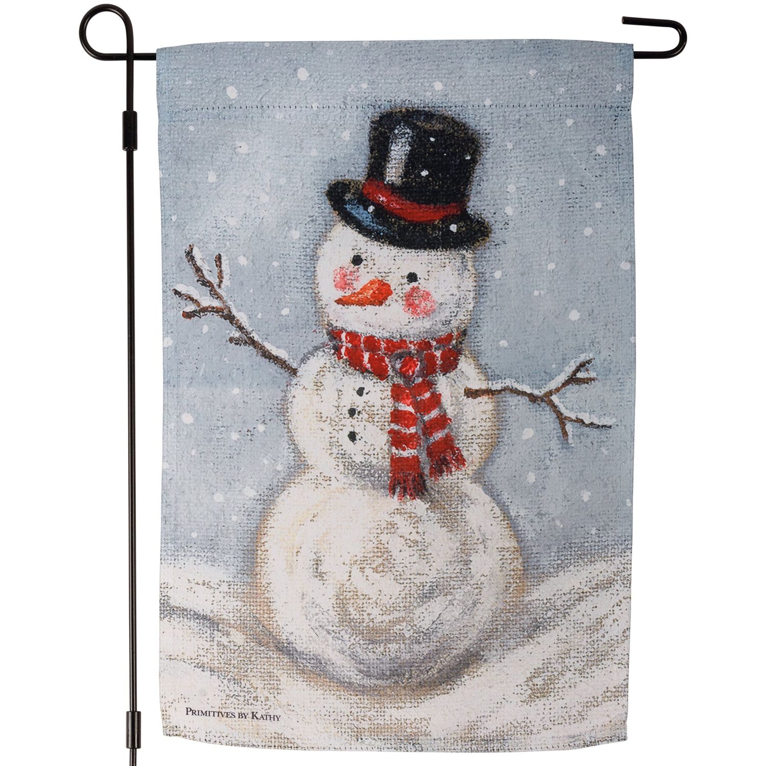 Garden Flag - Snowman