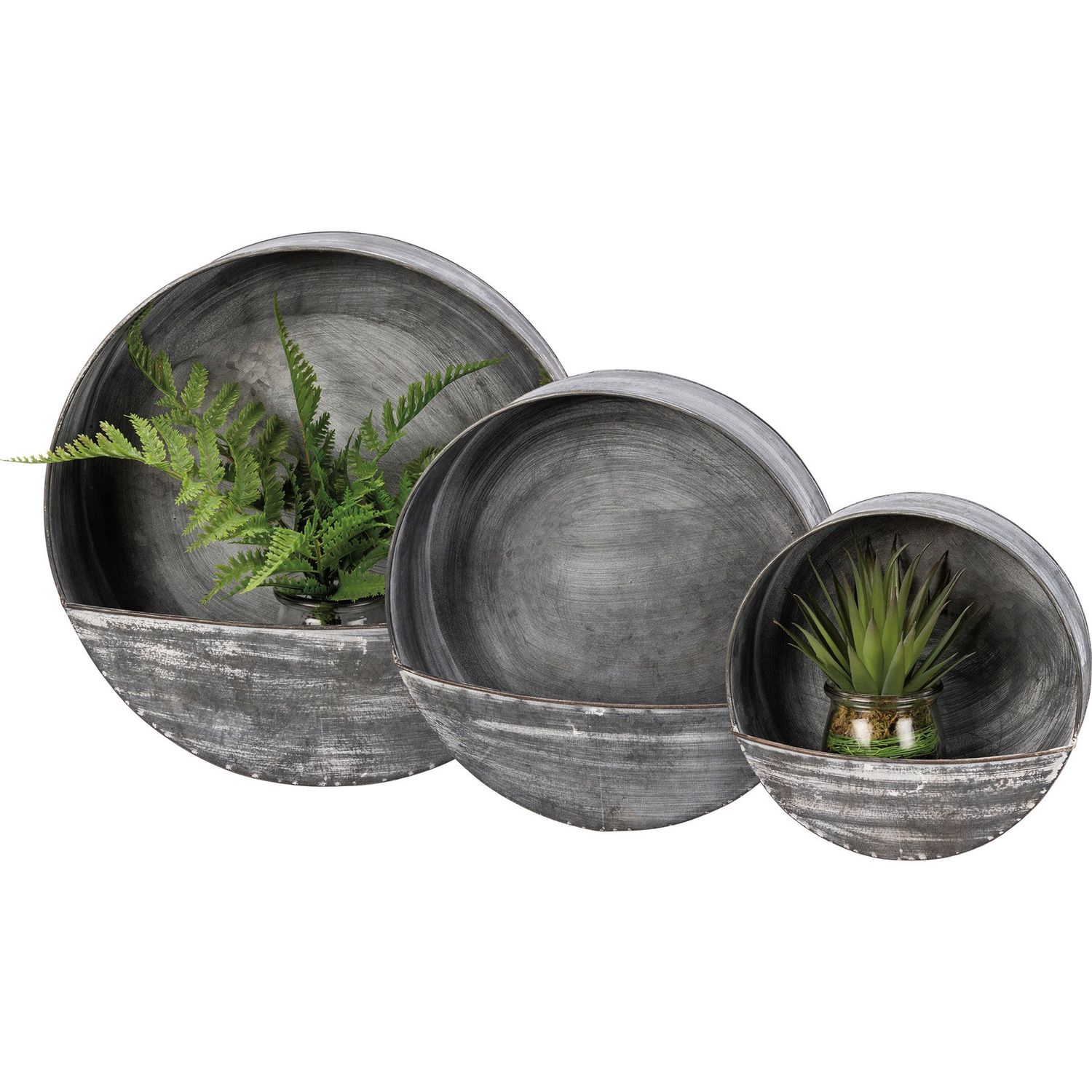 Galvanized Wall Pocket