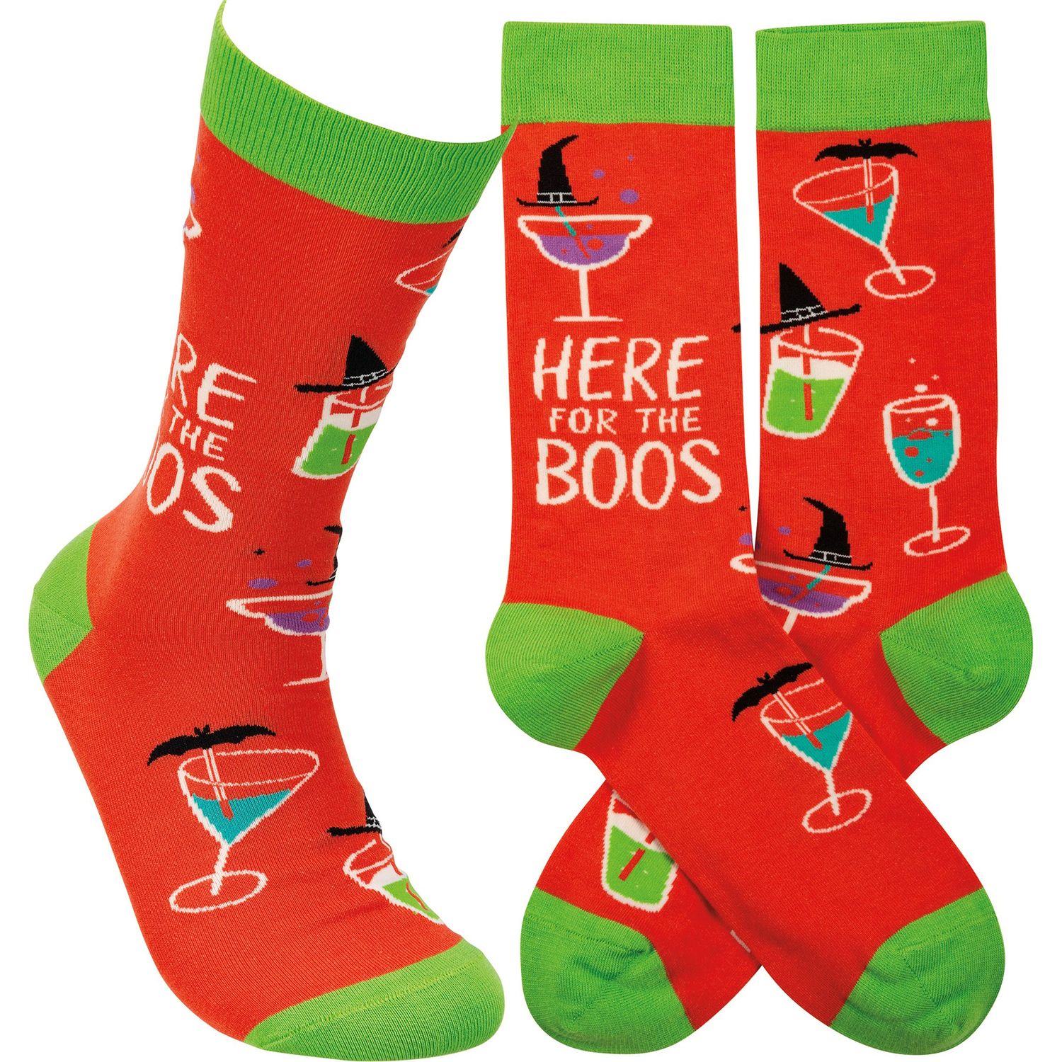 Socks - Here For The Boos One Size Fits Most