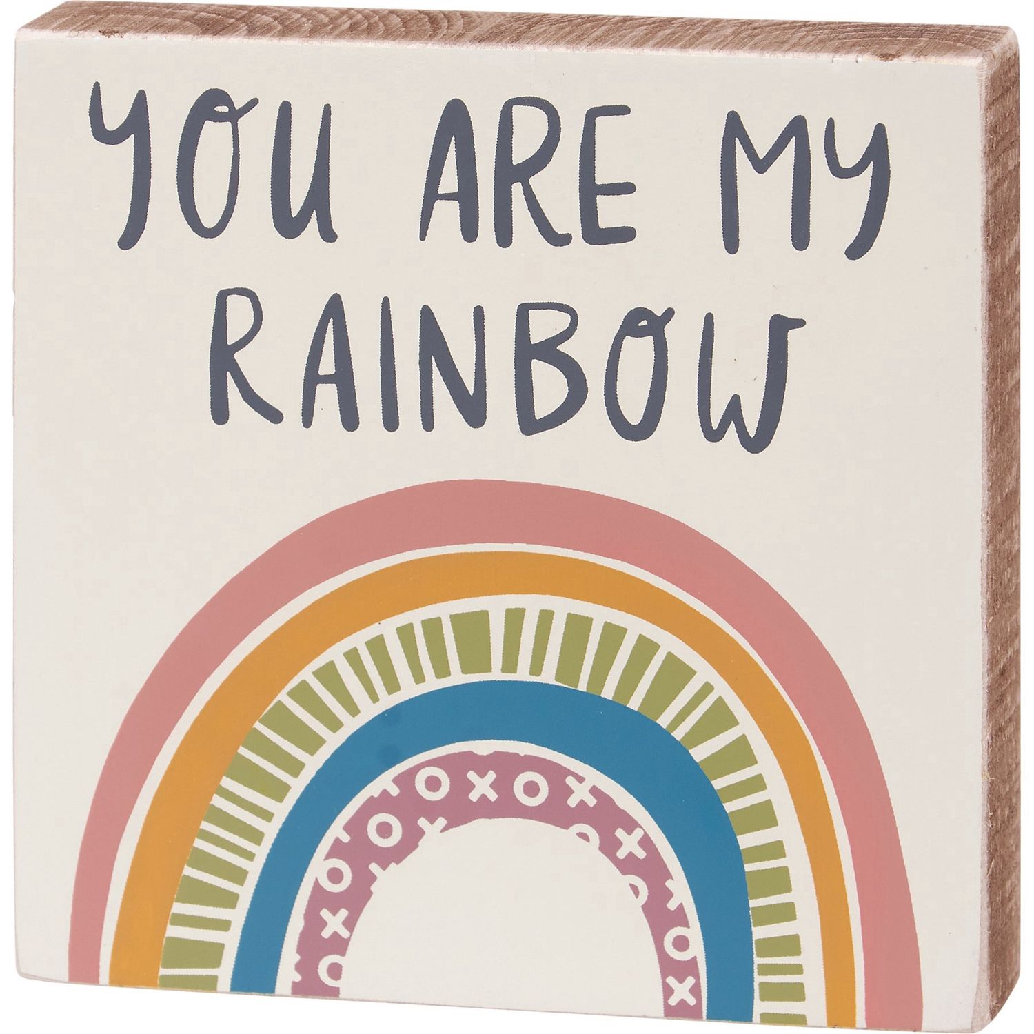 Block Sign - My Rainbow