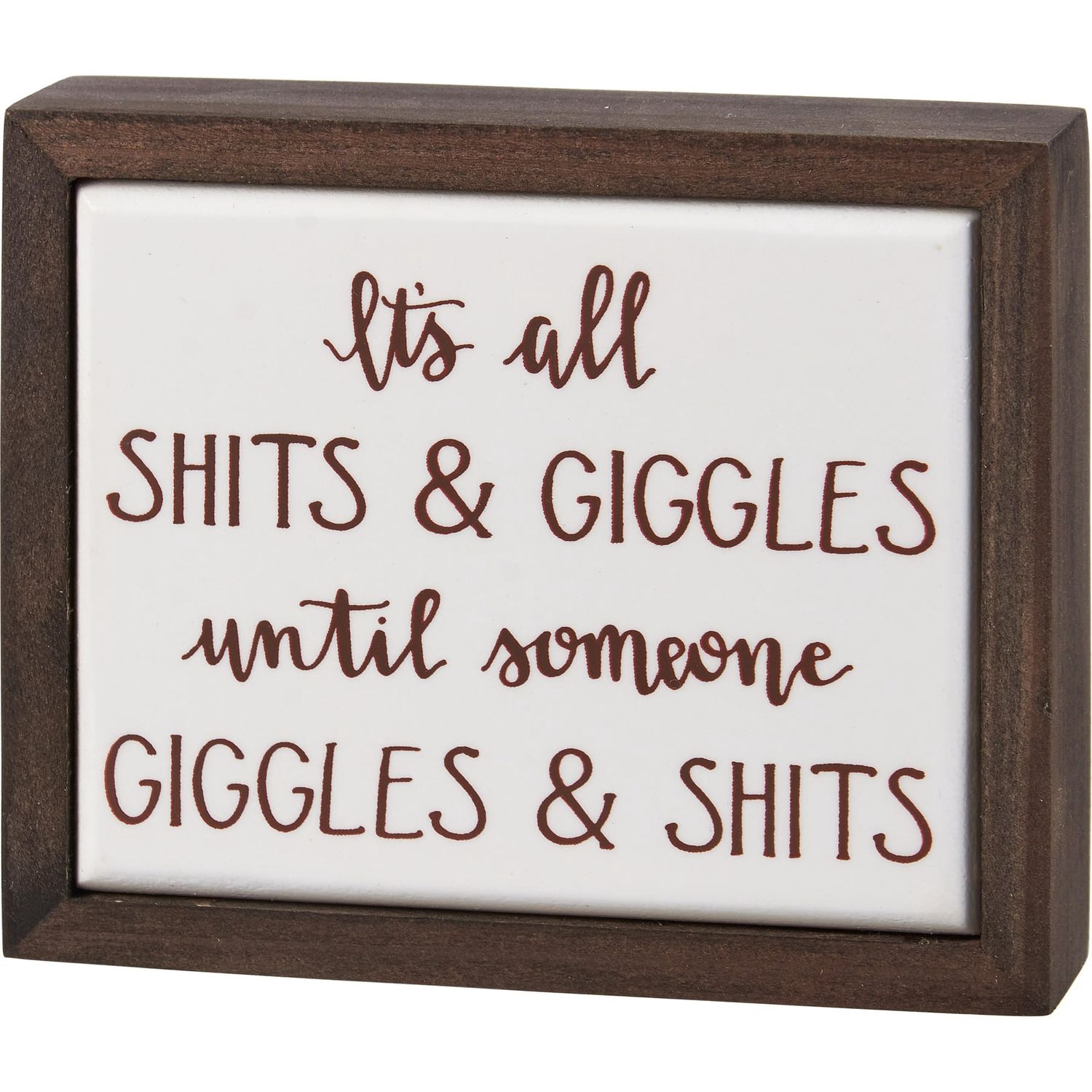 Mini Box Sign - Giggles