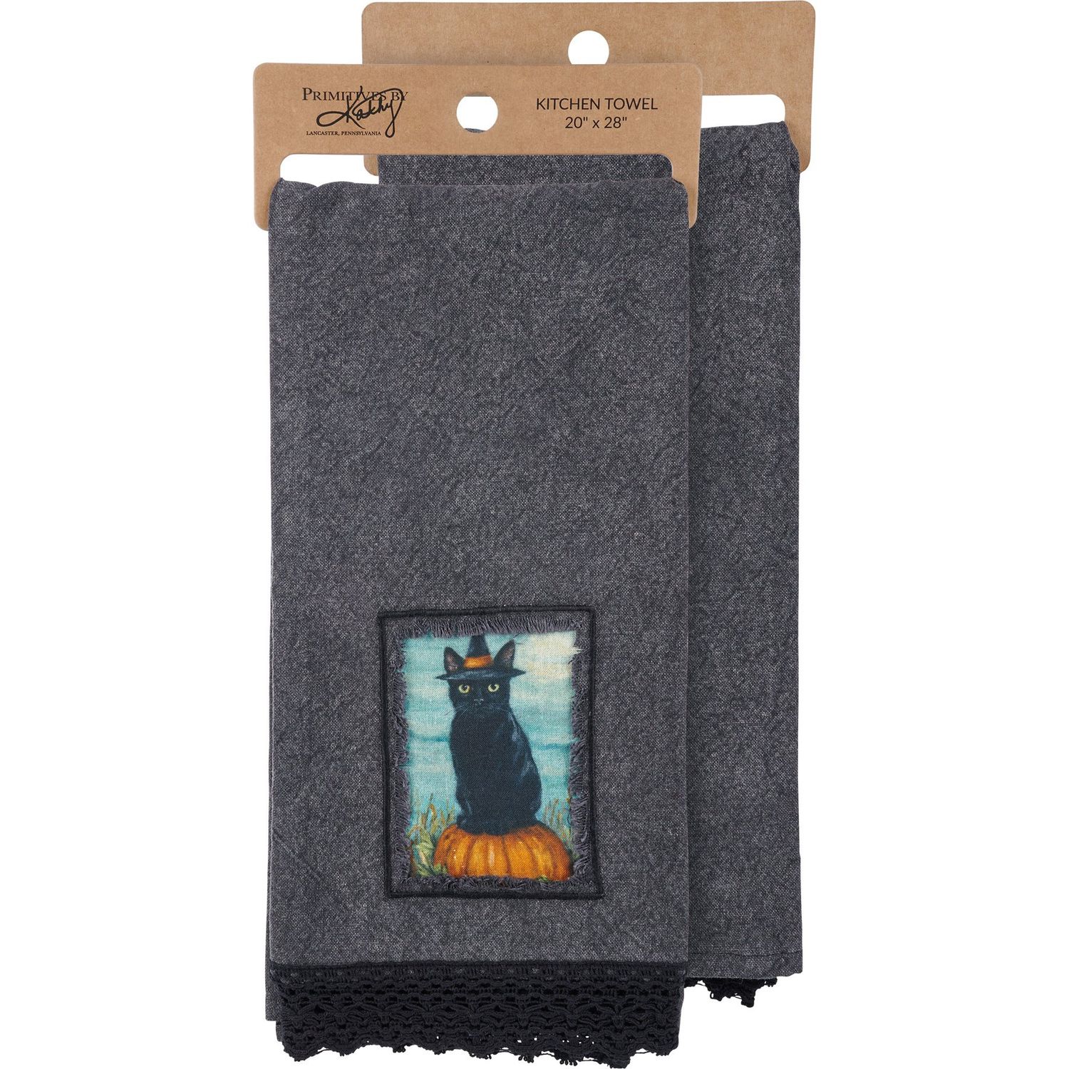 Kitchen Towel - Black Cat