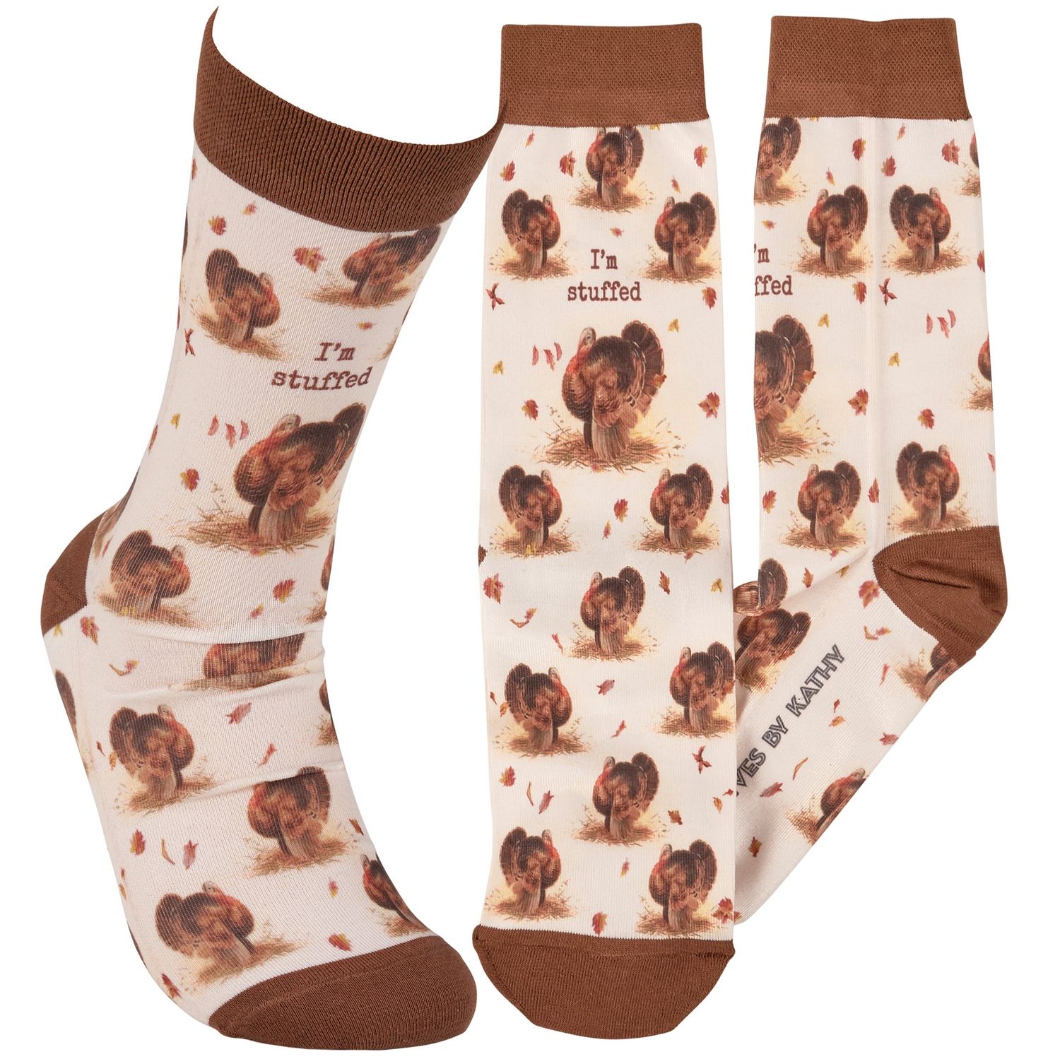 Fall Socks - I'M Stuffed