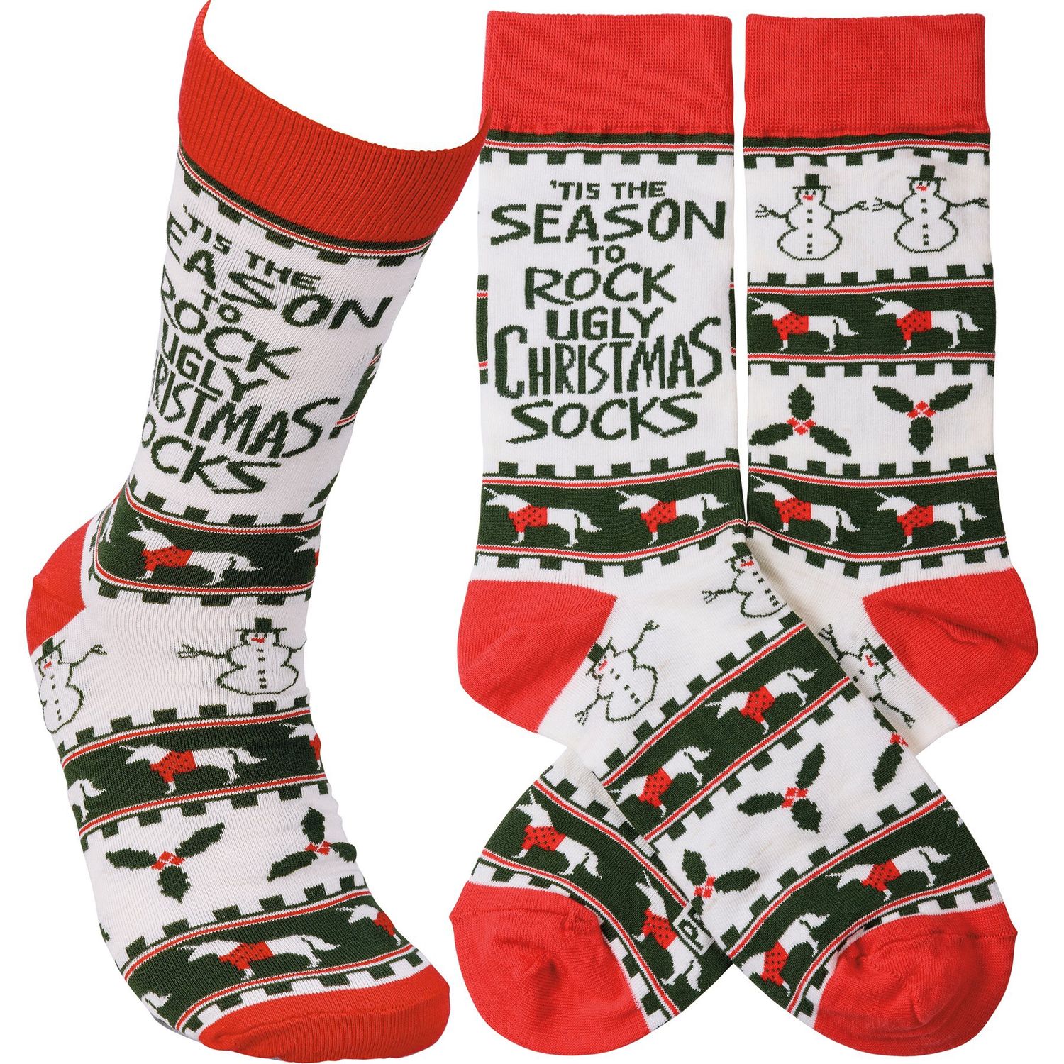 Christmas Socks - Ugly