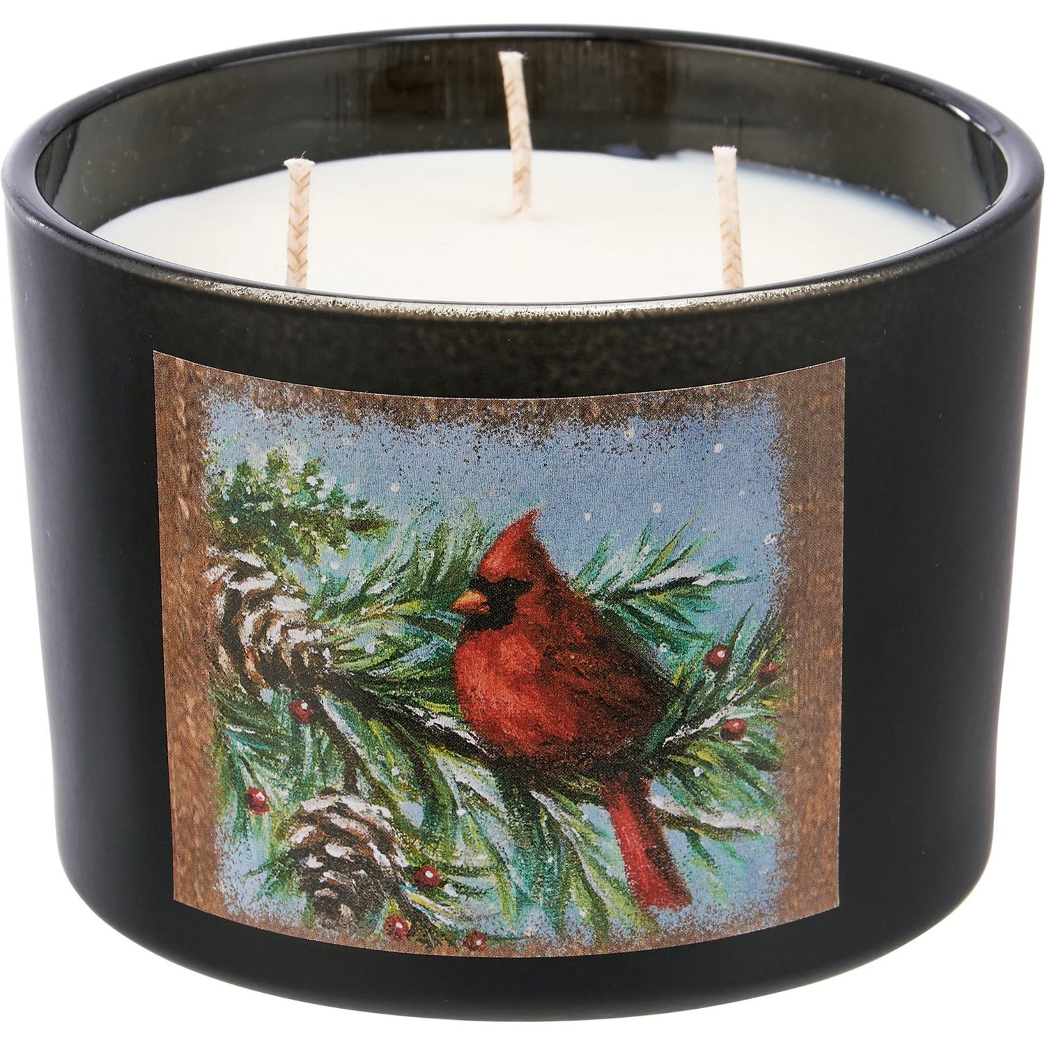 Cardinal Candle - Spruce Scented
